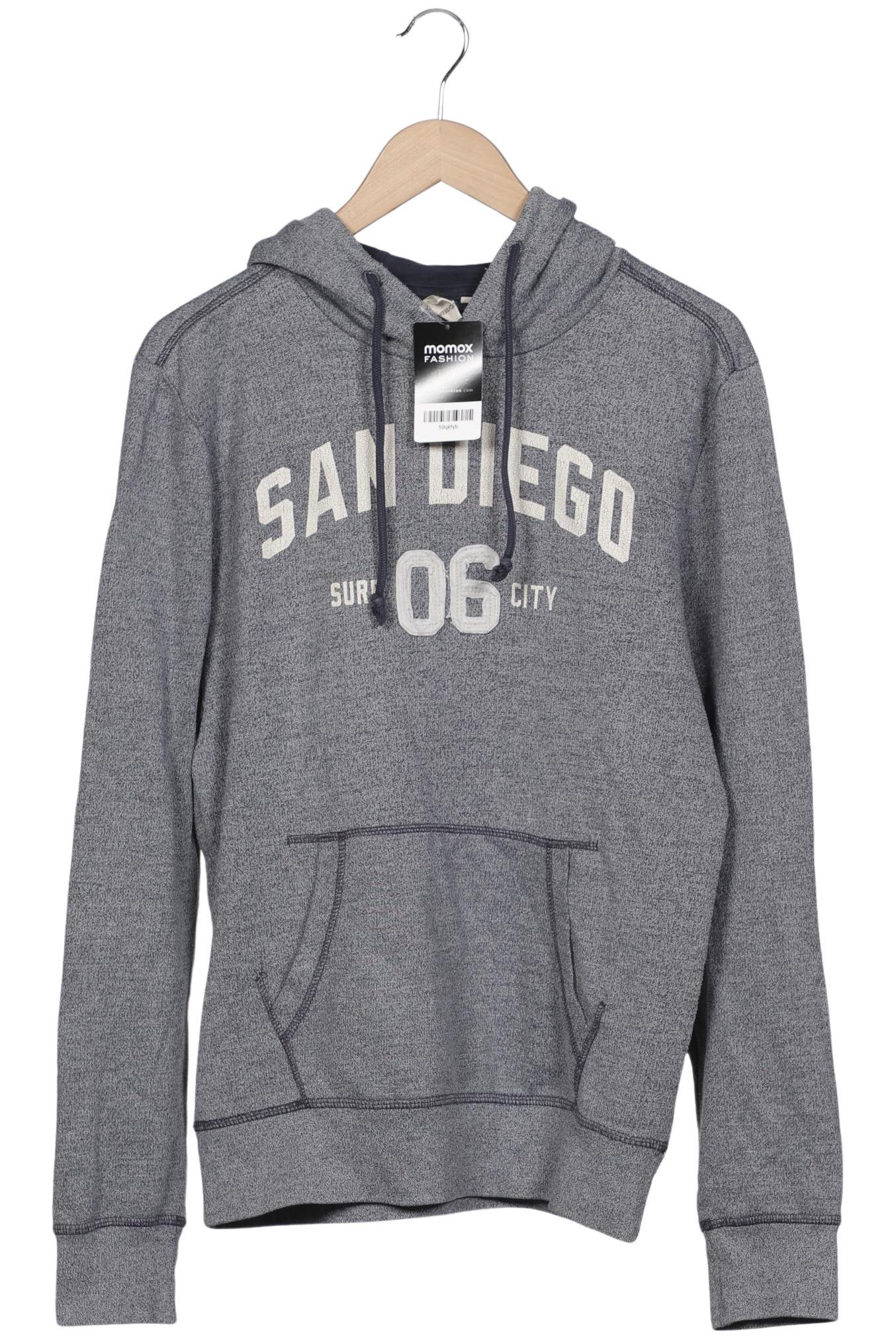 

Tom Tailor Herren Kapuzenpullover, grau, Gr. 48