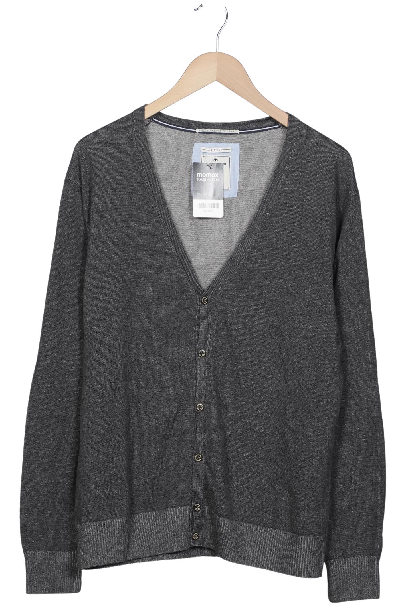 

Tom Tailor Herren Strickjacke, grau, Gr. 54