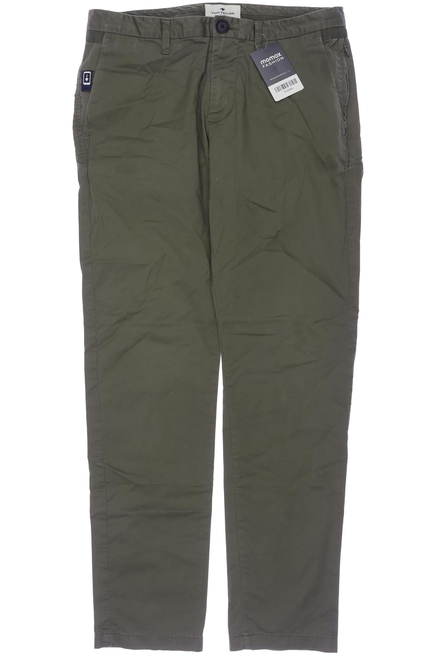 

Tom Tailor Herren Stoffhose, grün, Gr. 31