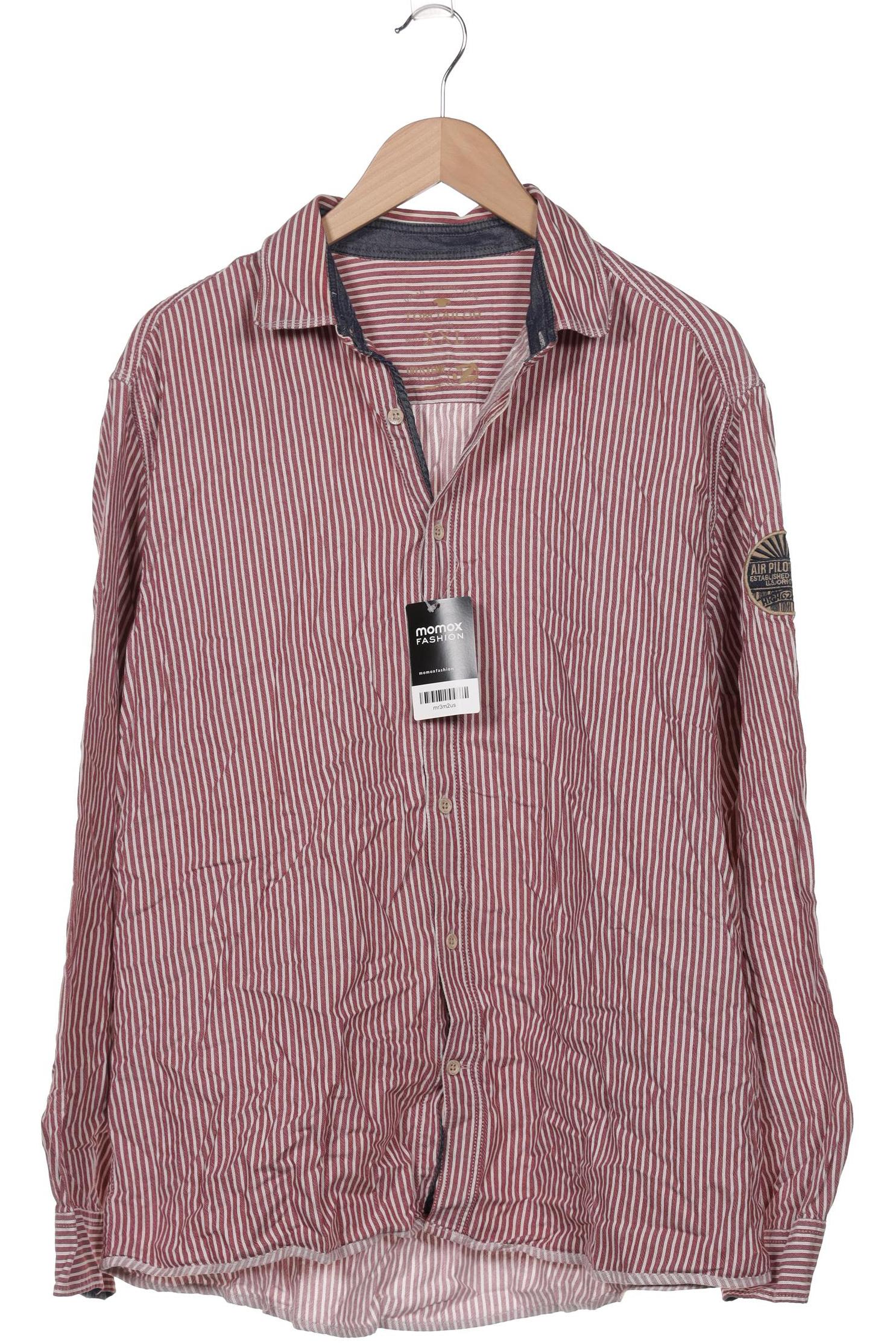 

Tom Tailor Herren Hemd, bordeaux, Gr. 56