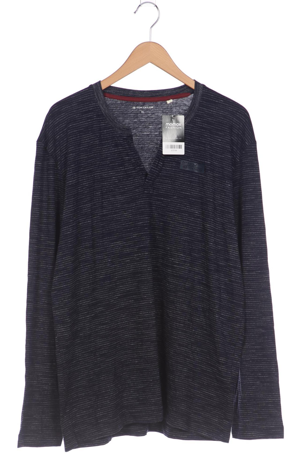 

Tom Tailor Herren Langarmshirt, marineblau, Gr. 54
