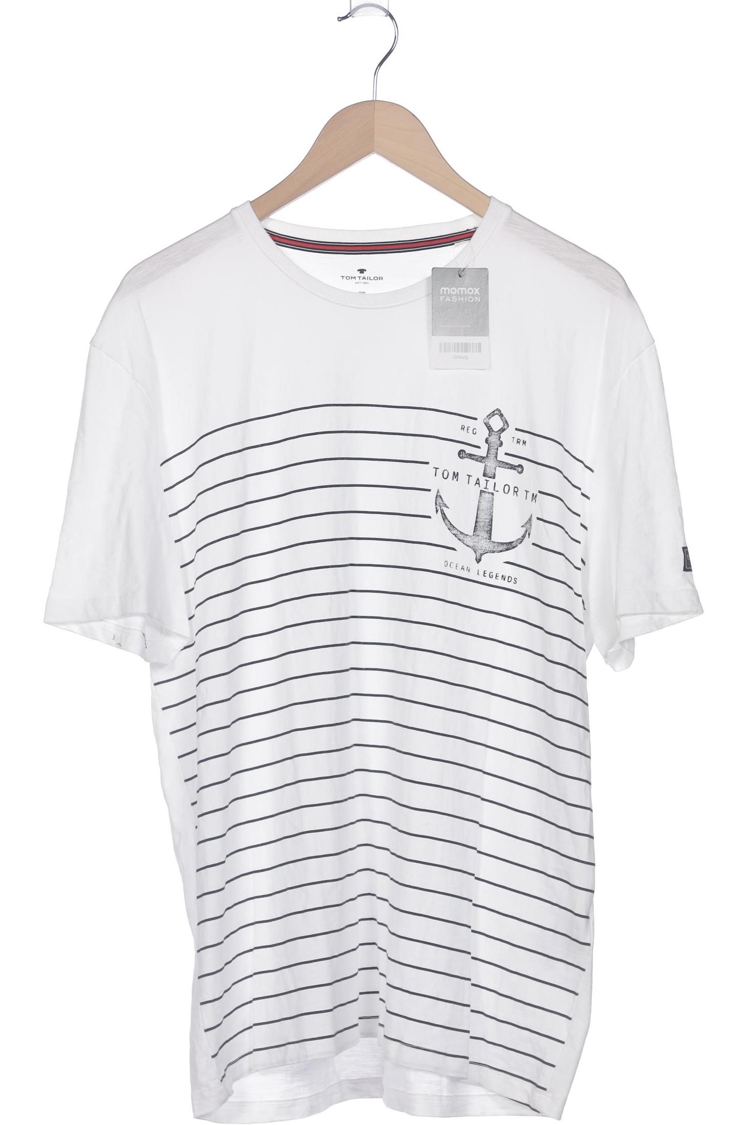 

Tom Tailor Herren T-Shirt, weiß, Gr. 56