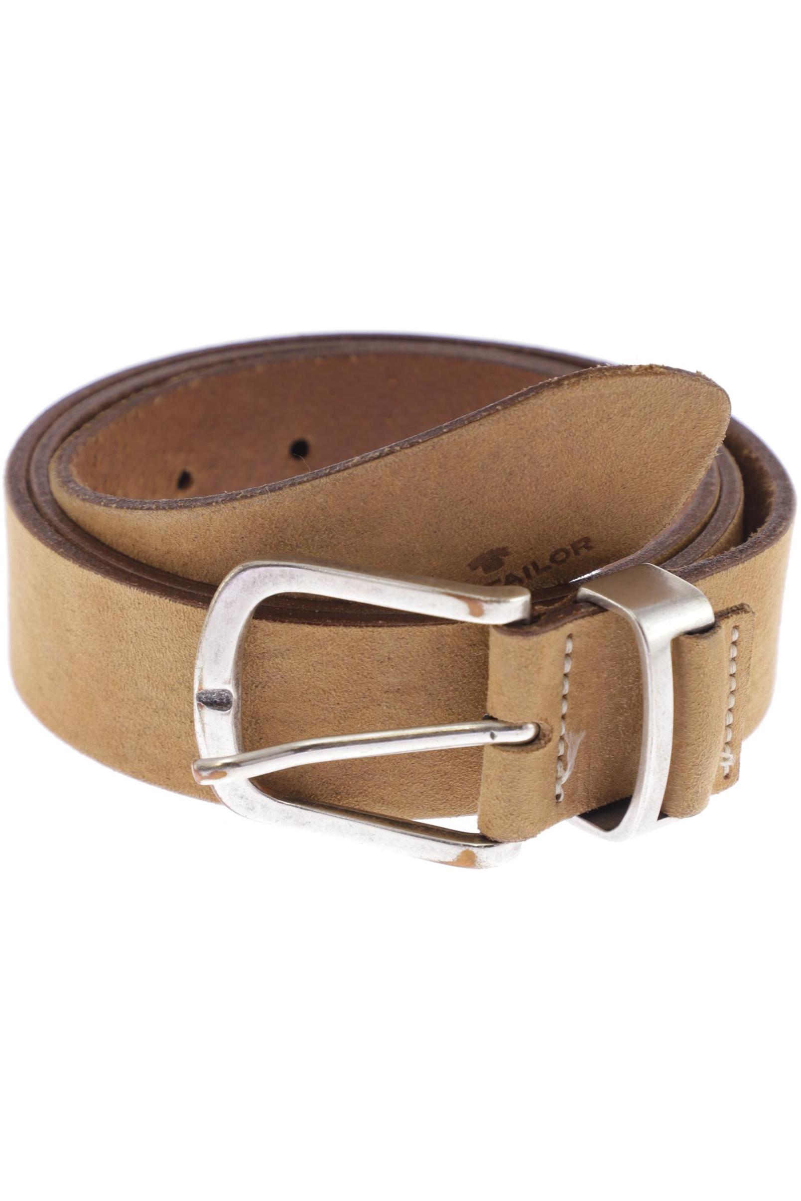 

Tom Tailor Herren Gürtel, beige, Gr. 100