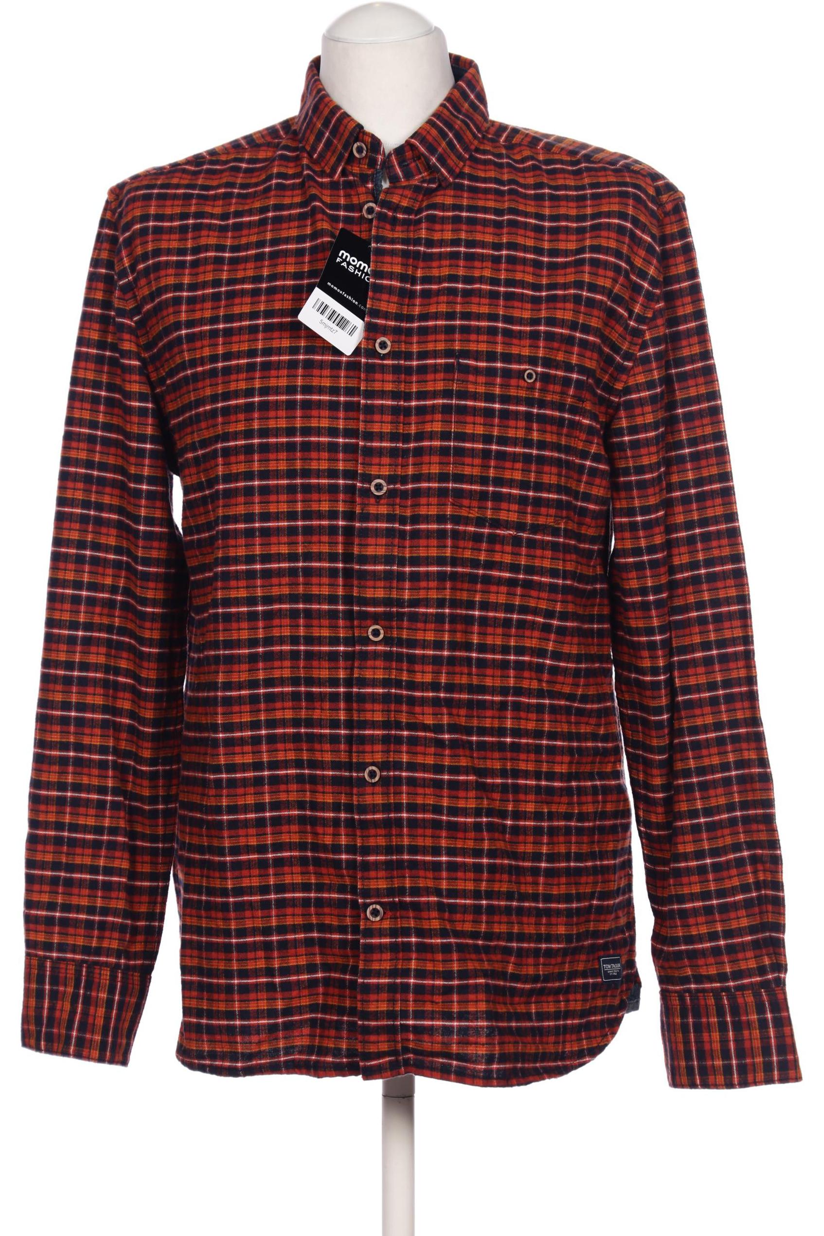 

Tom Tailor Herren Hemd, orange, Gr. 48