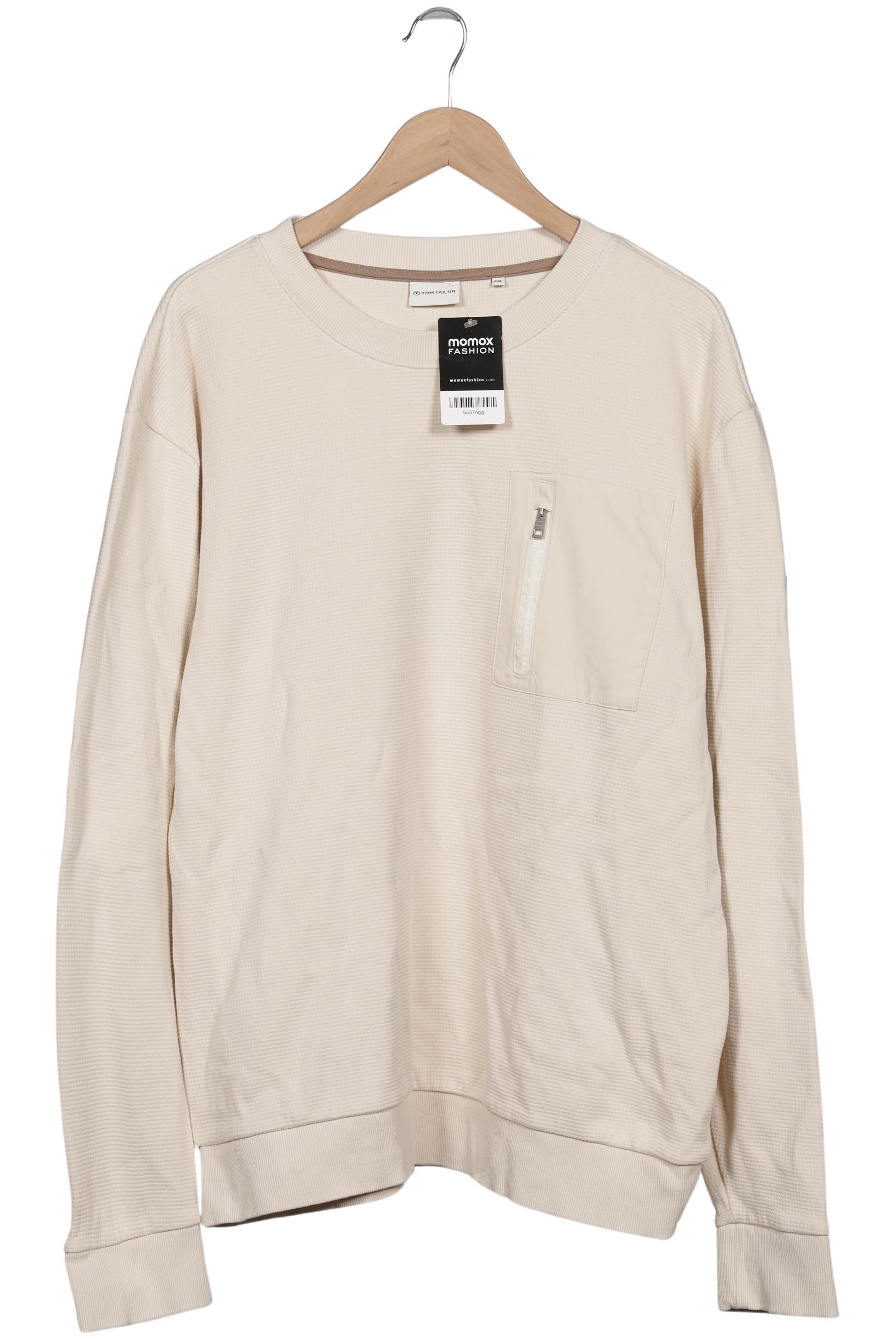 Thumbnail - Tom Tailor Herren Sweatshirt, cremeweiß, Gr. 56