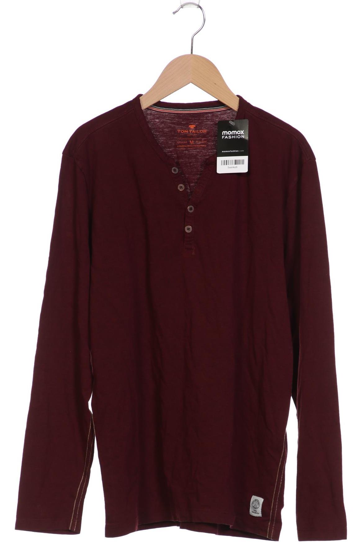 

Tom Tailor Herren Langarmshirt, bordeaux, Gr. 48