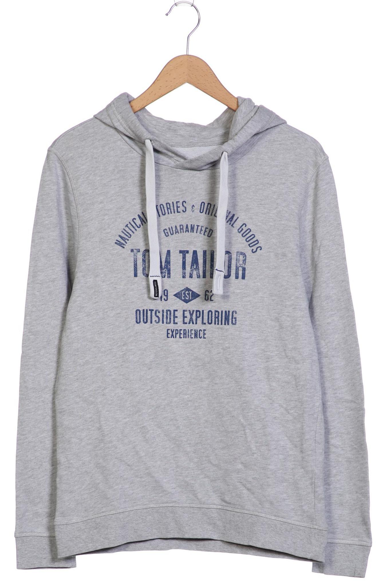 

Tom Tailor Herren Kapuzenpullover, grau