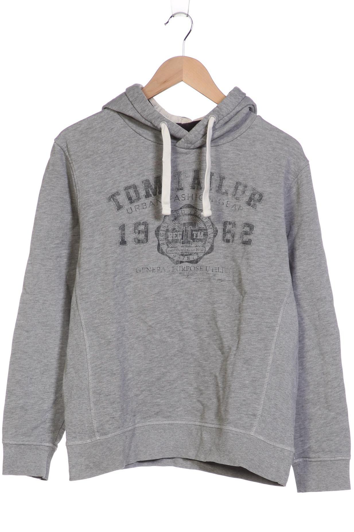 

Tom Tailor Herren Kapuzenpullover, grau, Gr. 48