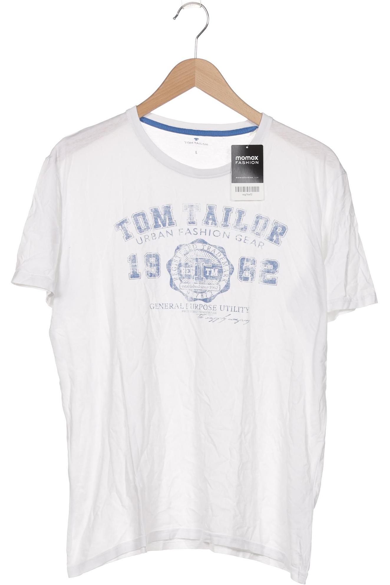 

Tom Tailor Herren T-Shirt, weiß, Gr. 52