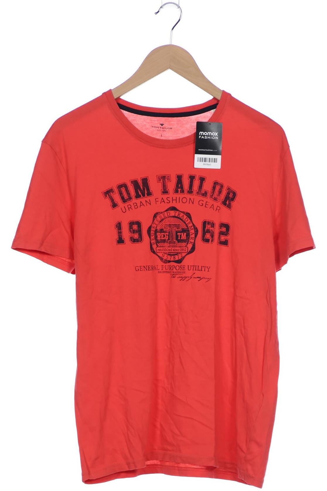 

Tom Tailor Herren T-Shirt, rot, Gr. 52