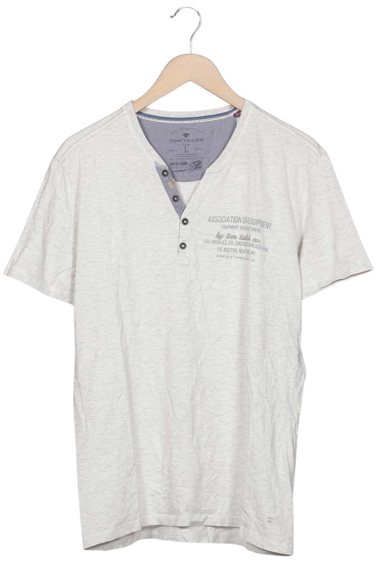 

Tom Tailor Herren T-Shirt, grau, Gr. 52