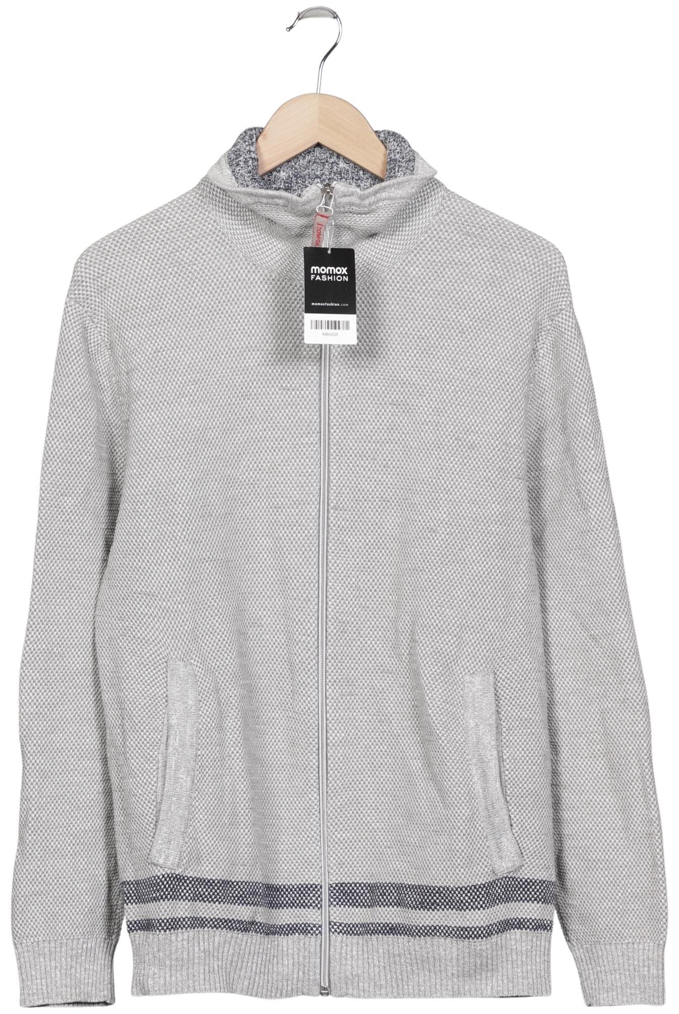 

Tom Tailor Herren Strickjacke, grau, Gr. 56