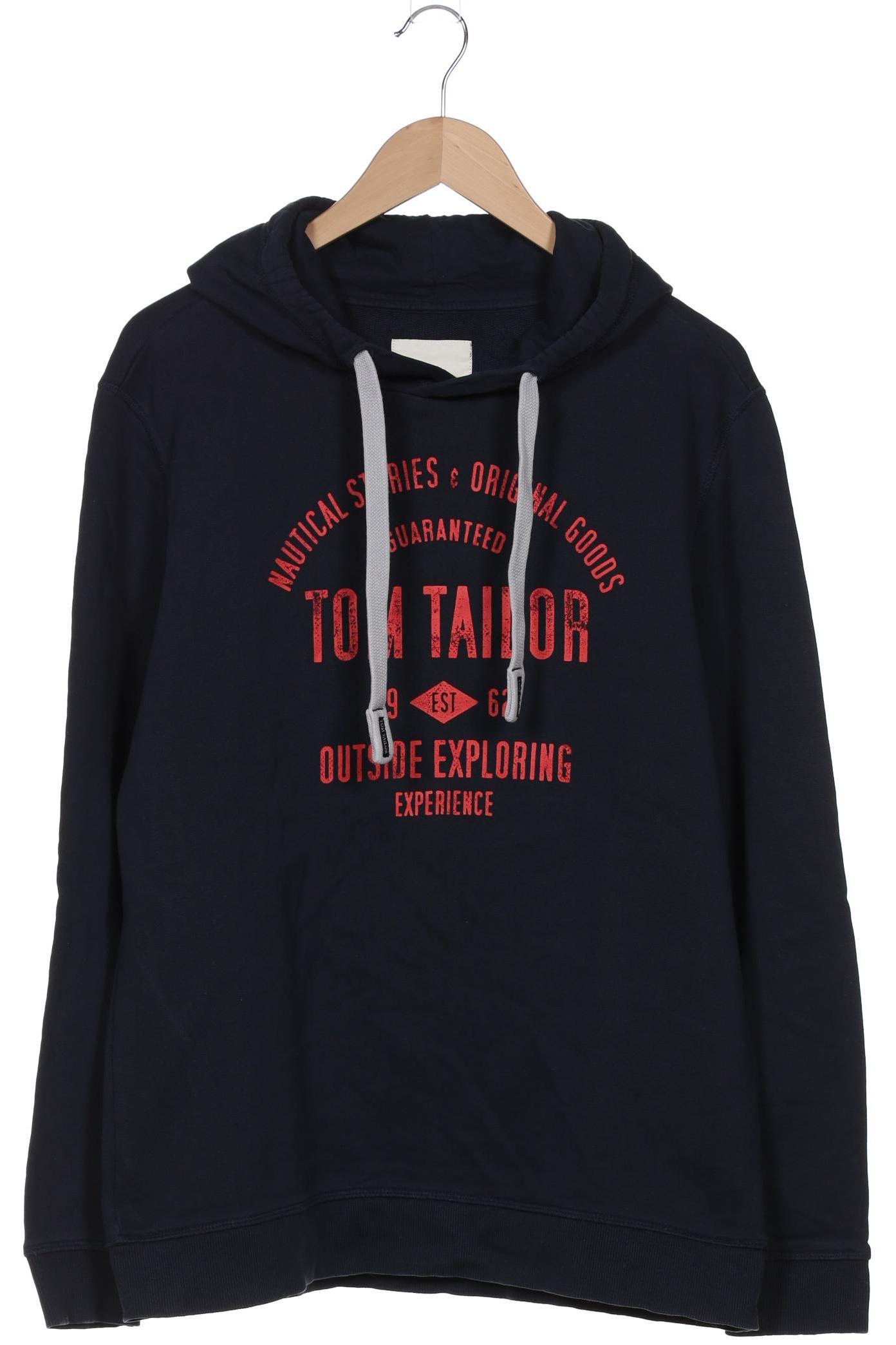 

Tom Tailor Herren Kapuzenpullover, marineblau, Gr. 54