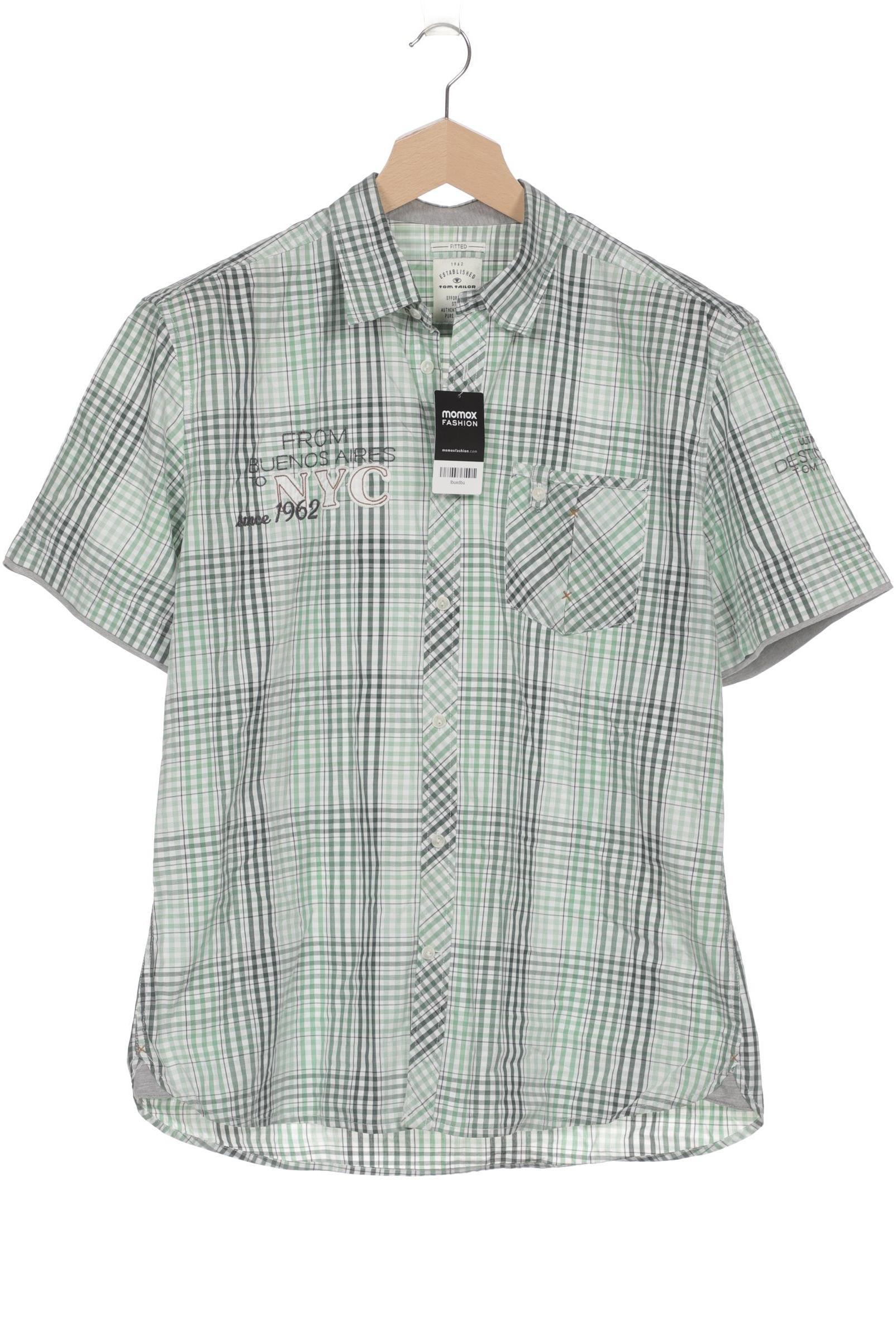 

Tom Tailor Herren Hemd, hellgrün, Gr. 56