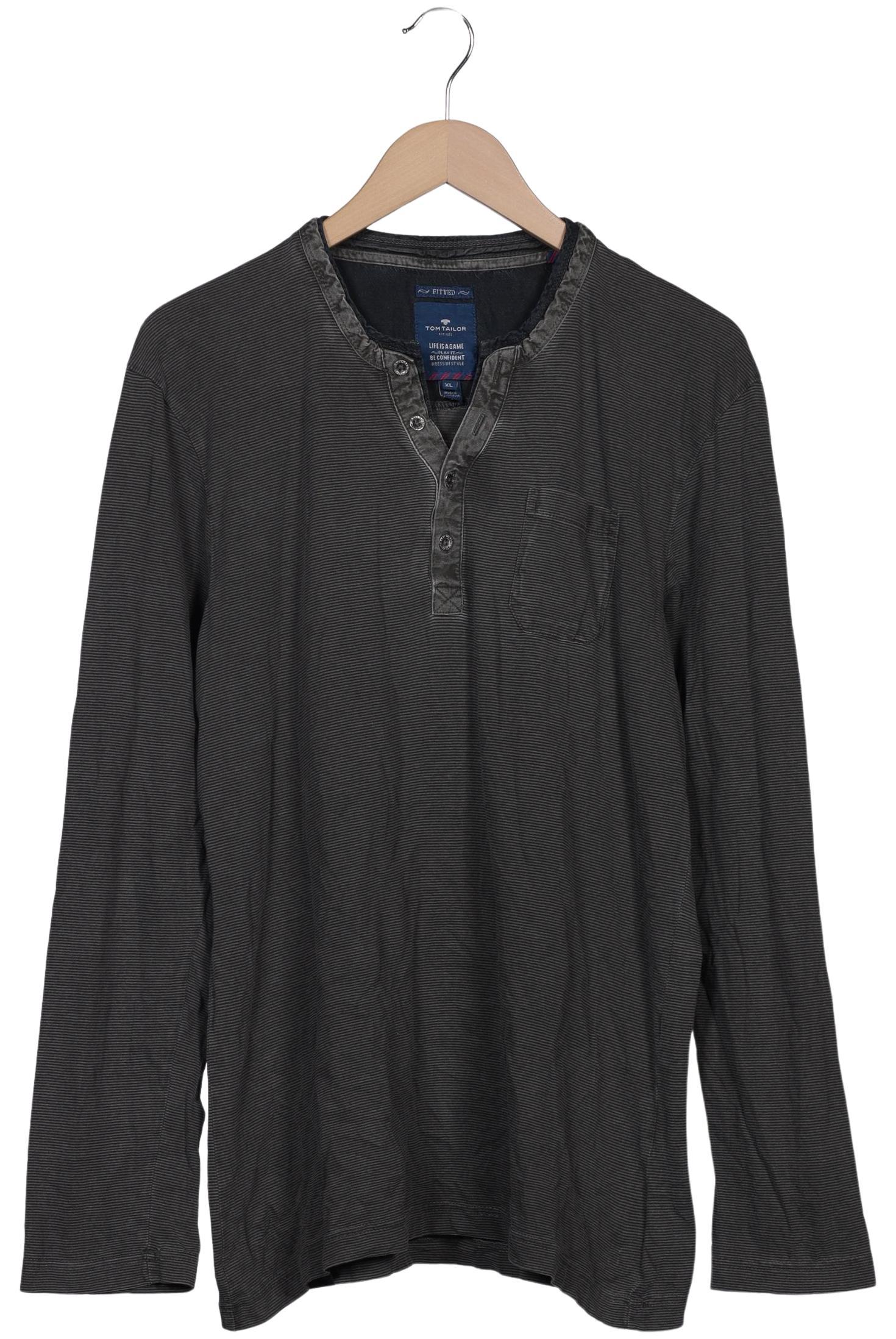 

Tom Tailor Herren Langarmshirt, grau, Gr. 54