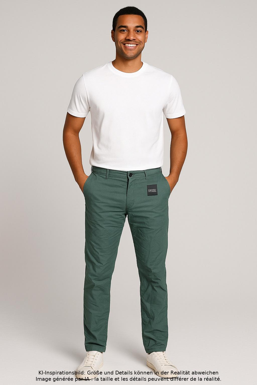 

Tom Tailor Herren Stoffhose, grün, Gr. 32