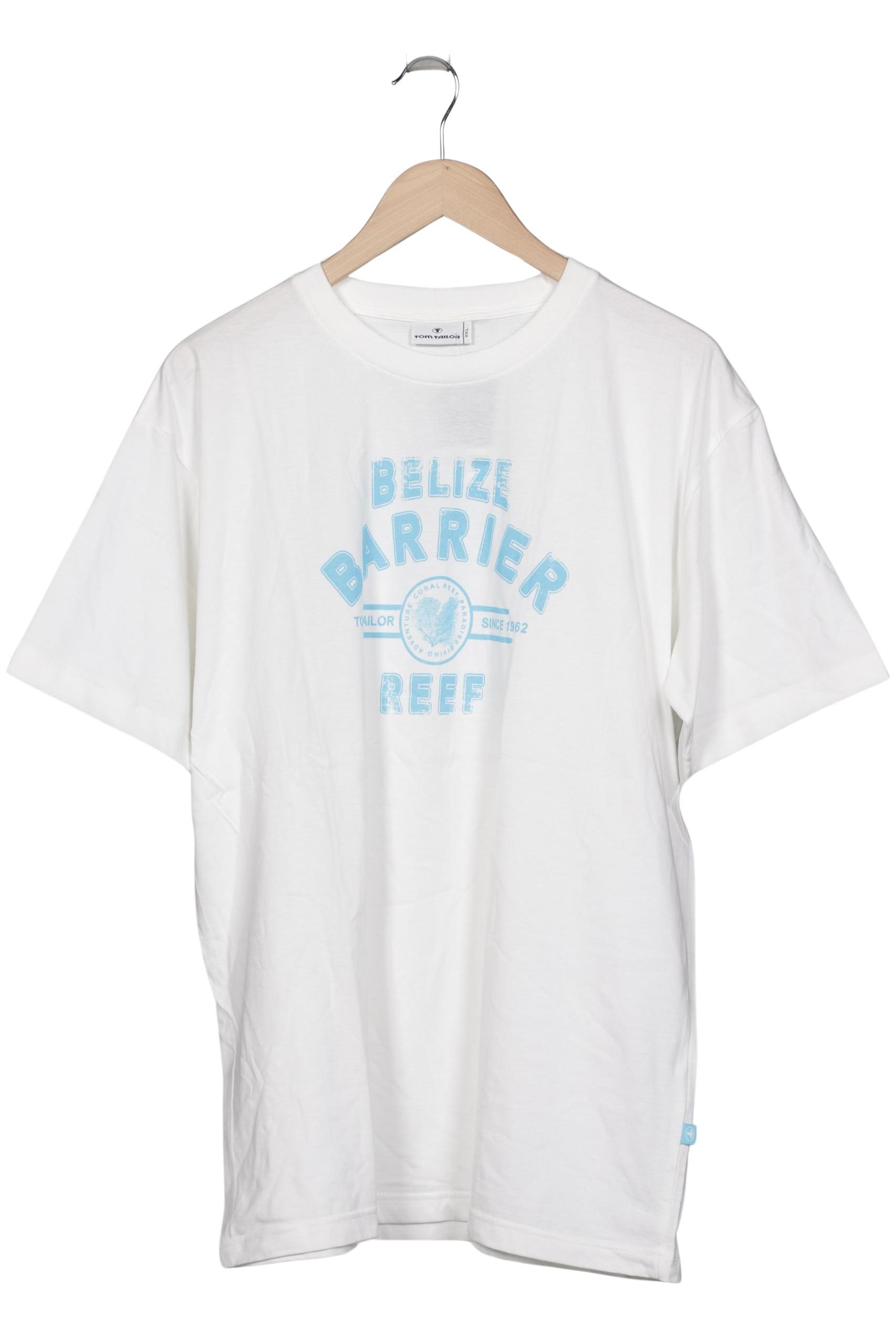 

Tom Tailor Herren T-Shirt, weiß, Gr. 56