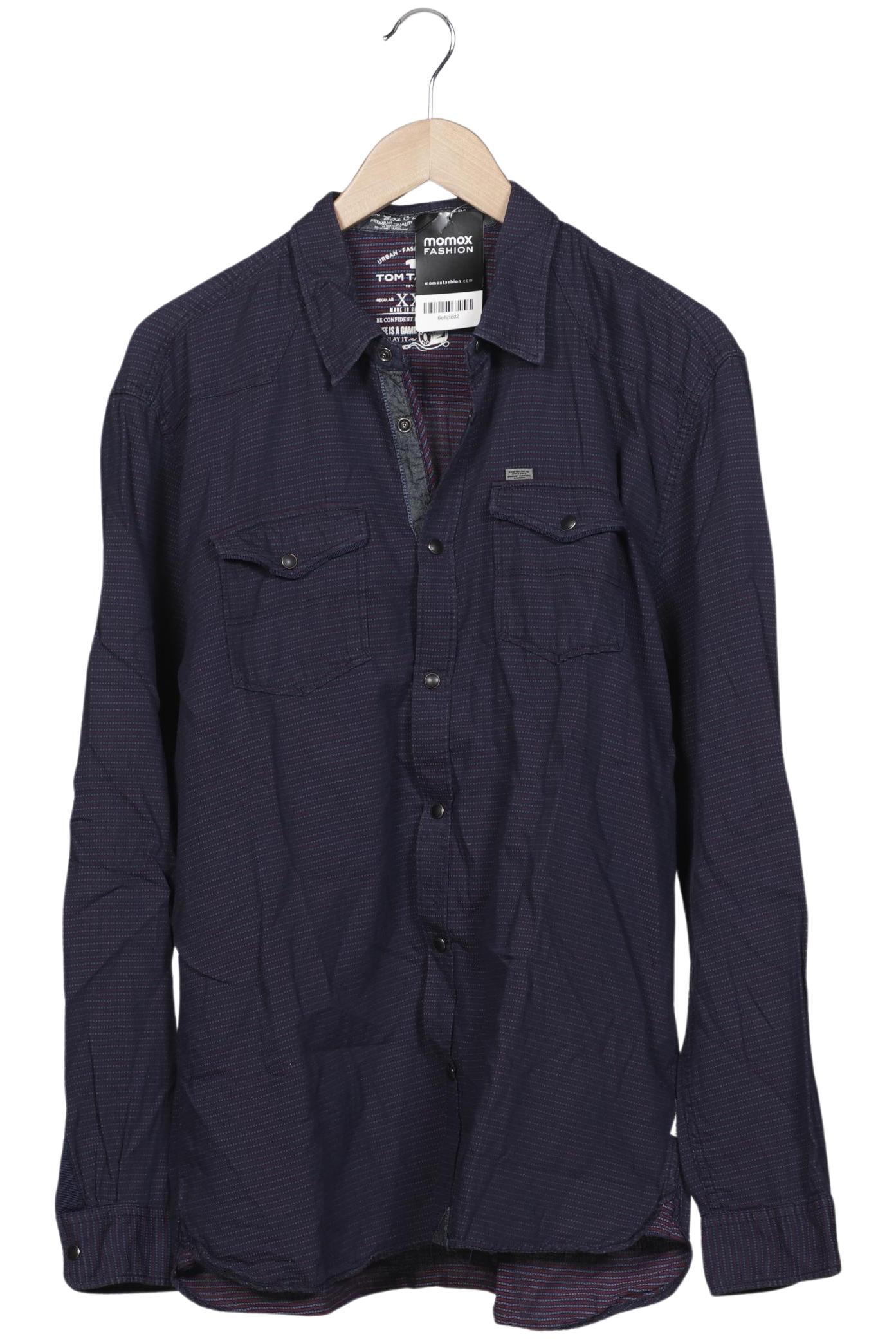 

Tom Tailor Herren Hemd, marineblau, Gr. 56