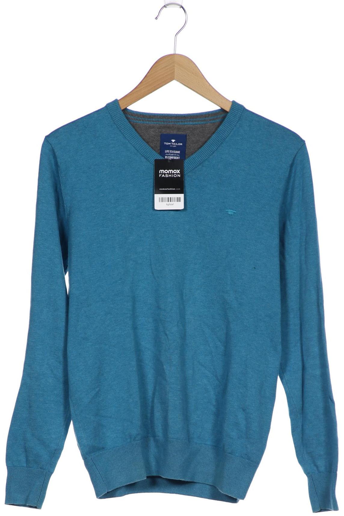 

Tom Tailor Herren Pullover, hellblau