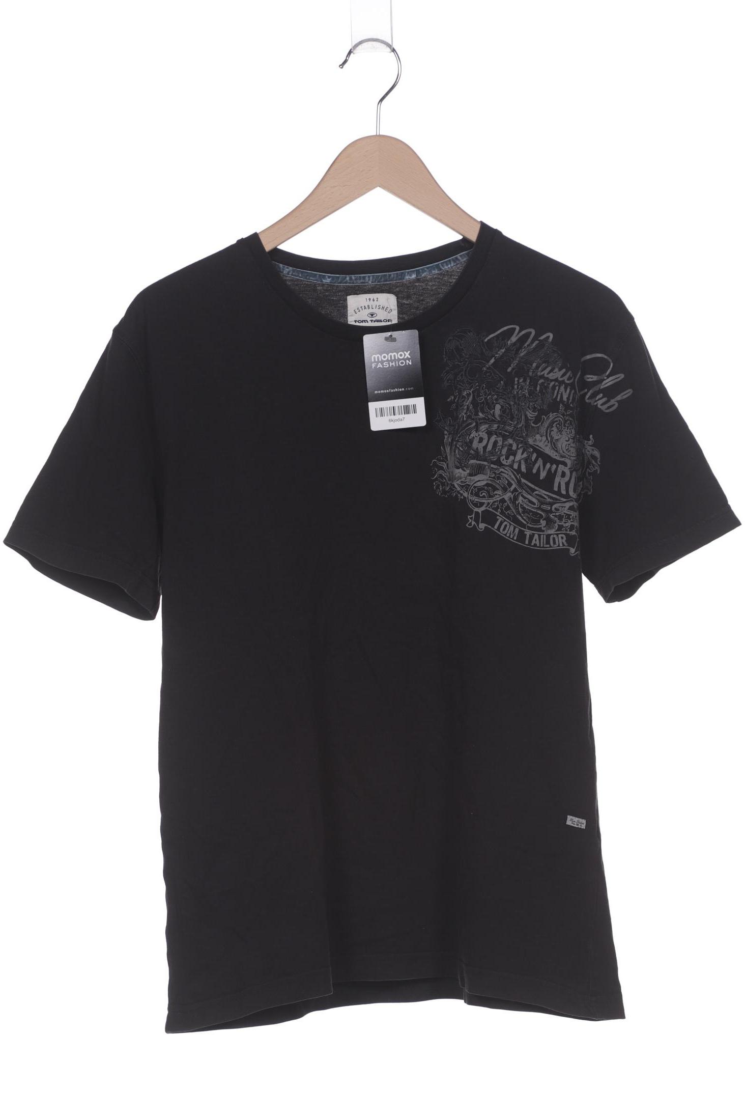

Tom Tailor Herren T-Shirt, schwarz, Gr. 48