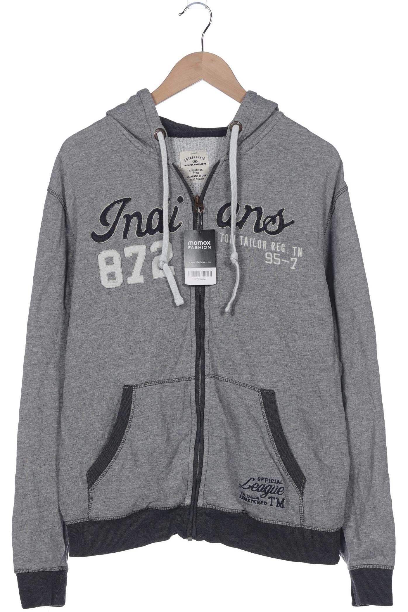

Tom Tailor Herren Kapuzenpullover, grau