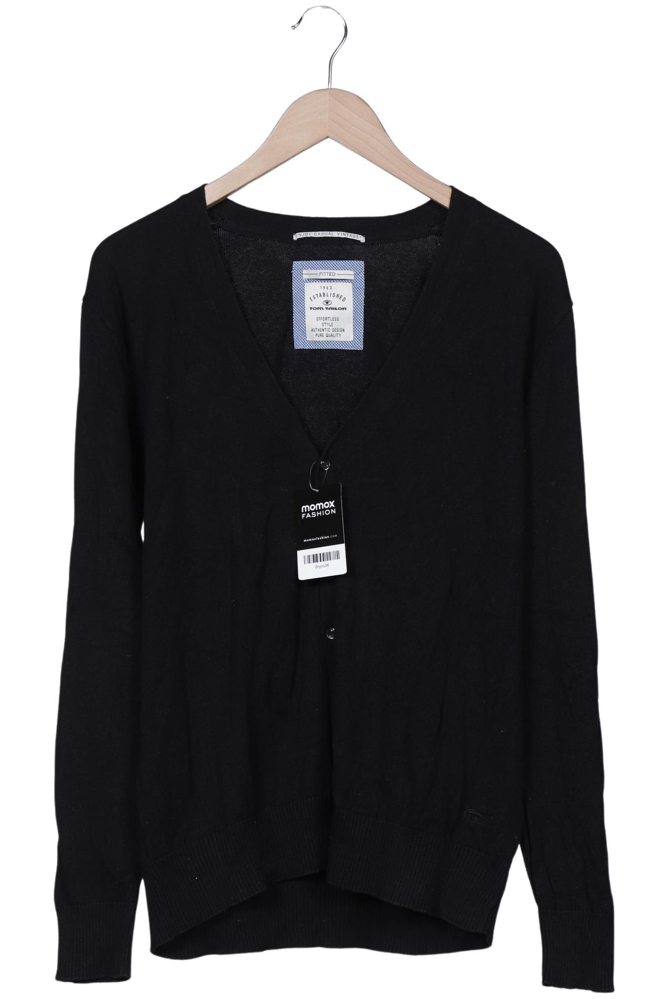 

Tom Tailor Herren Strickjacke, schwarz, Gr. 52