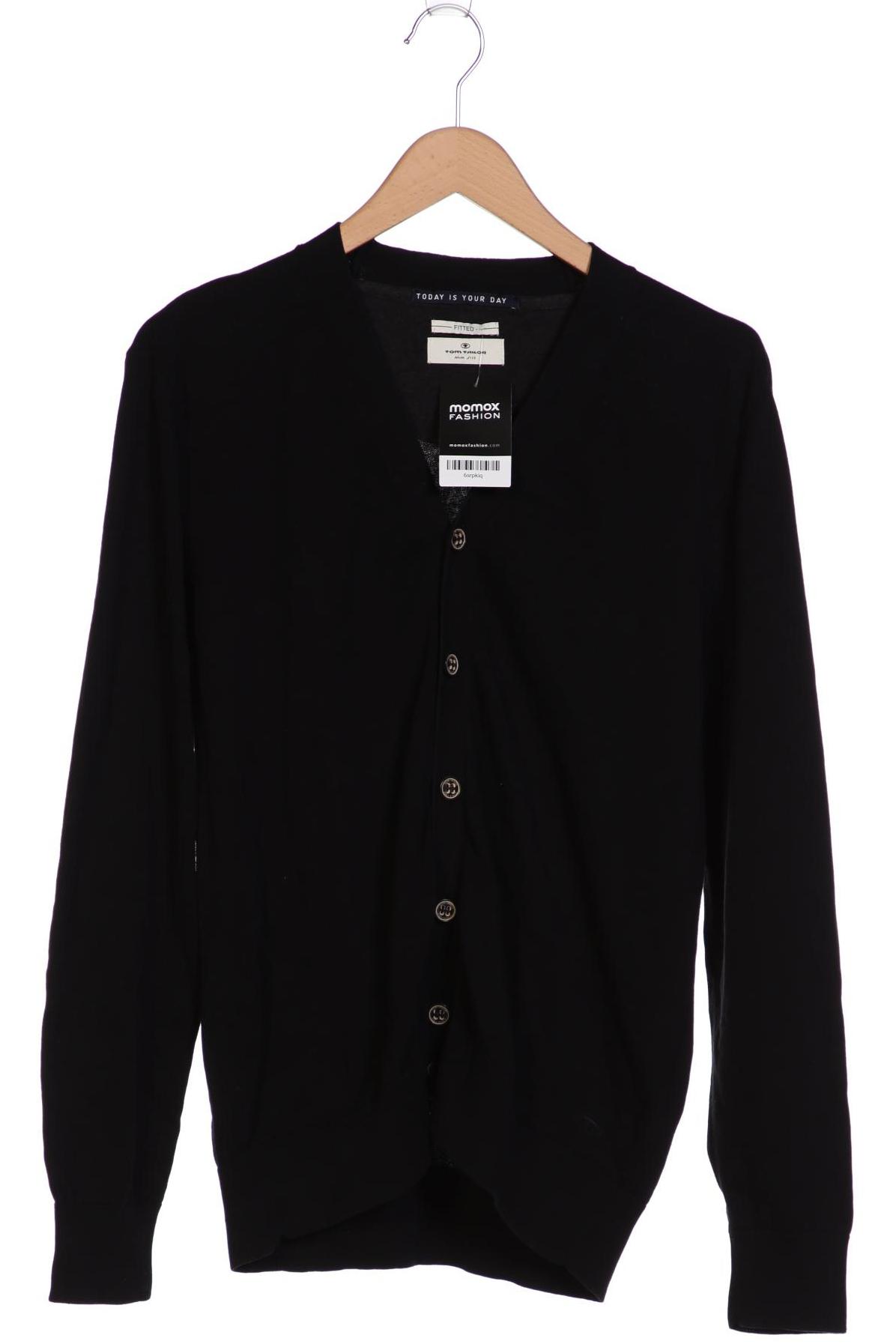 

Tom Tailor Herren Strickjacke, schwarz, Gr. 52