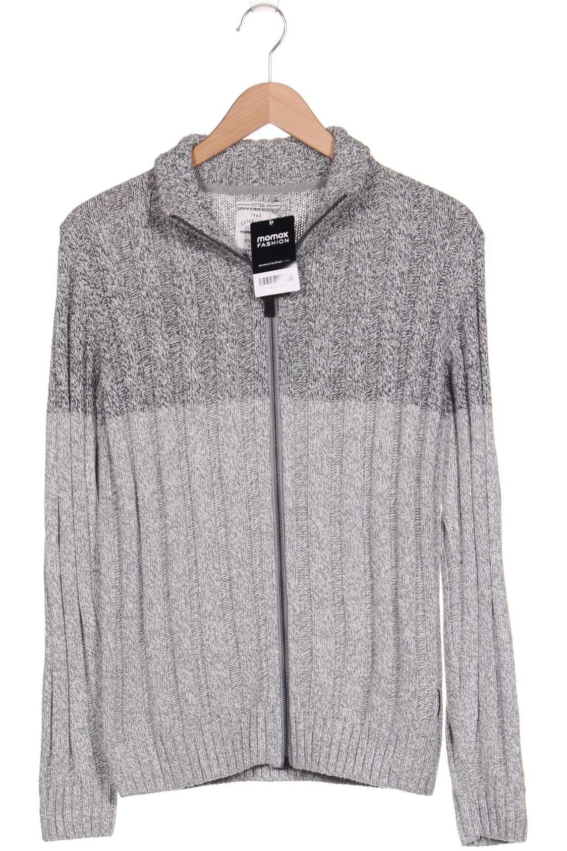

Tom Tailor Herren Strickjacke, grau