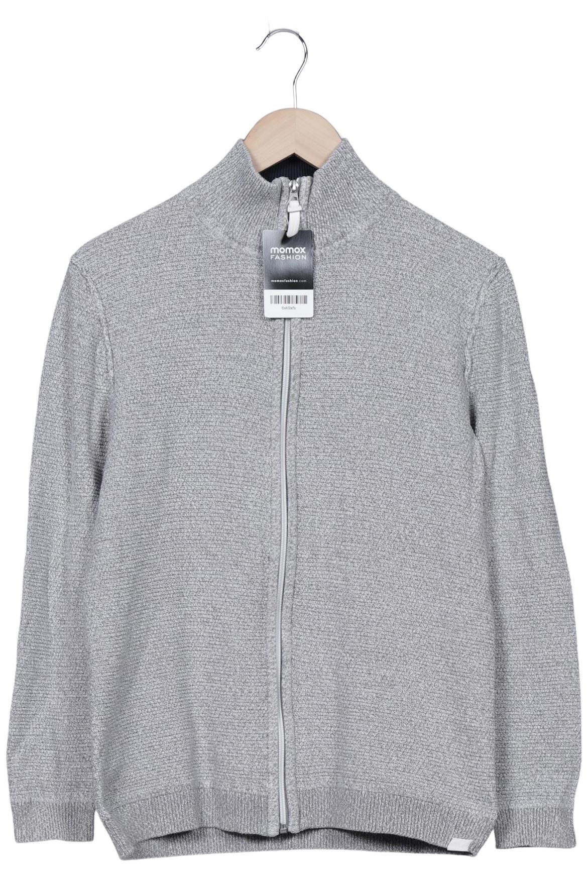 

Tom Tailor Herren Strickjacke, grau, Gr. 48