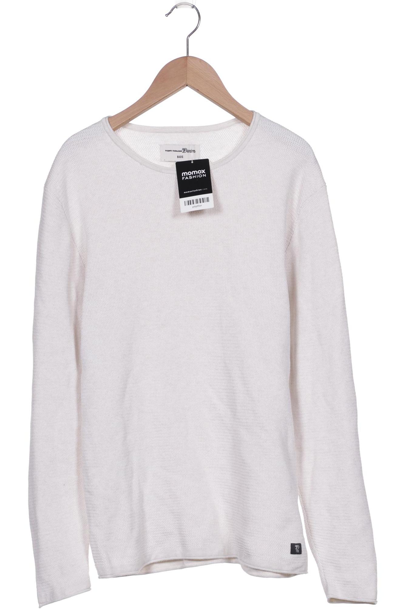 

Tom Tailor Herren Pullover, cremeweiß