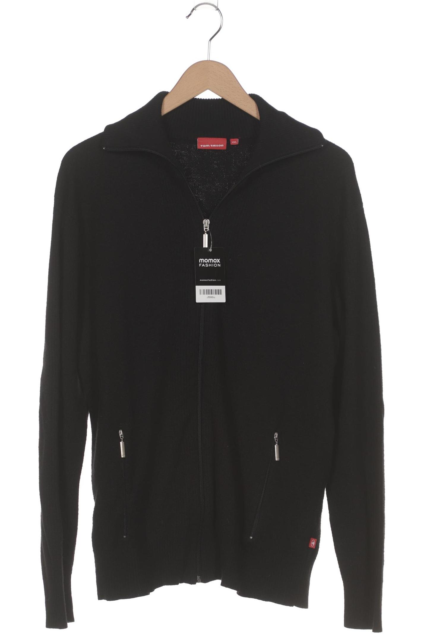 

Tom Tailor Herren Strickjacke, schwarz, Gr. 56