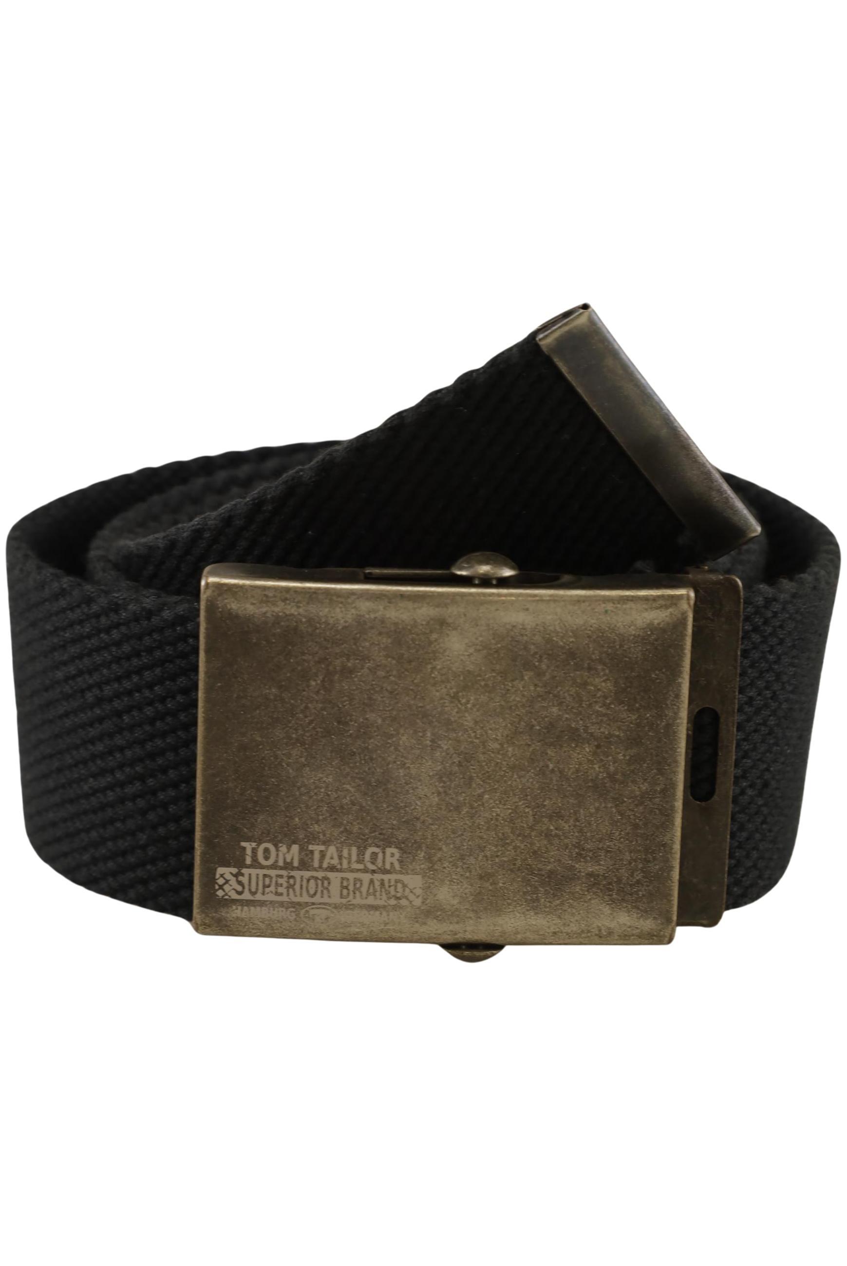 

Tom Tailor Herren Gürtel, schwarz, Gr. 100