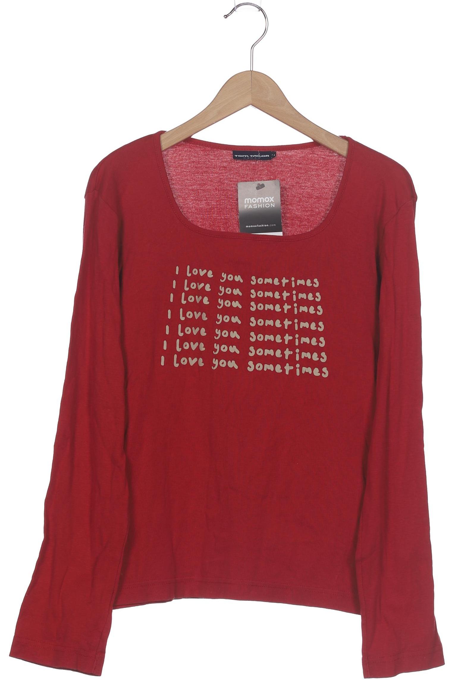 

Tom Tailor Herren Langarmshirt, rot