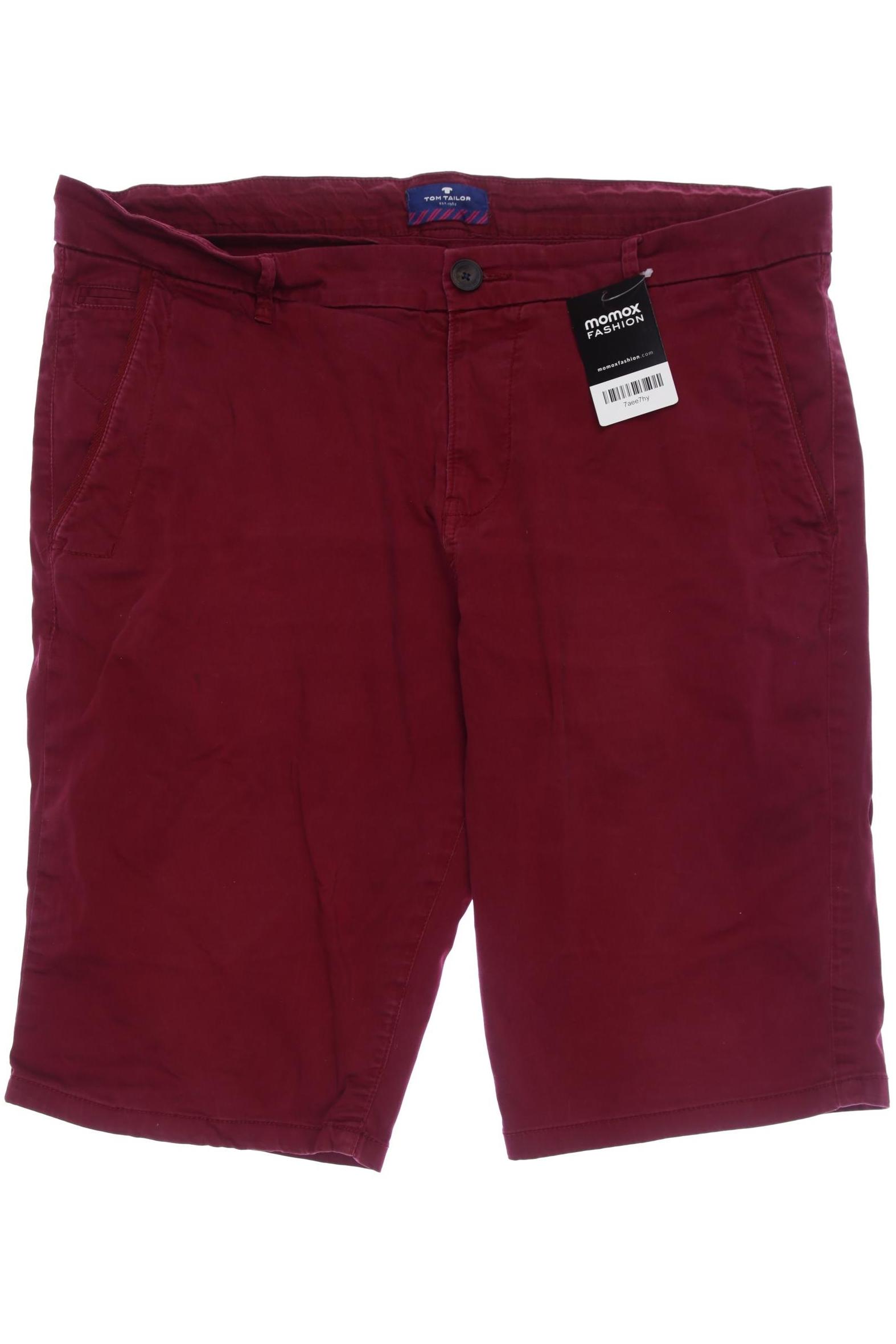 

Tom Tailor Herren Shorts, bordeaux, Gr. 36