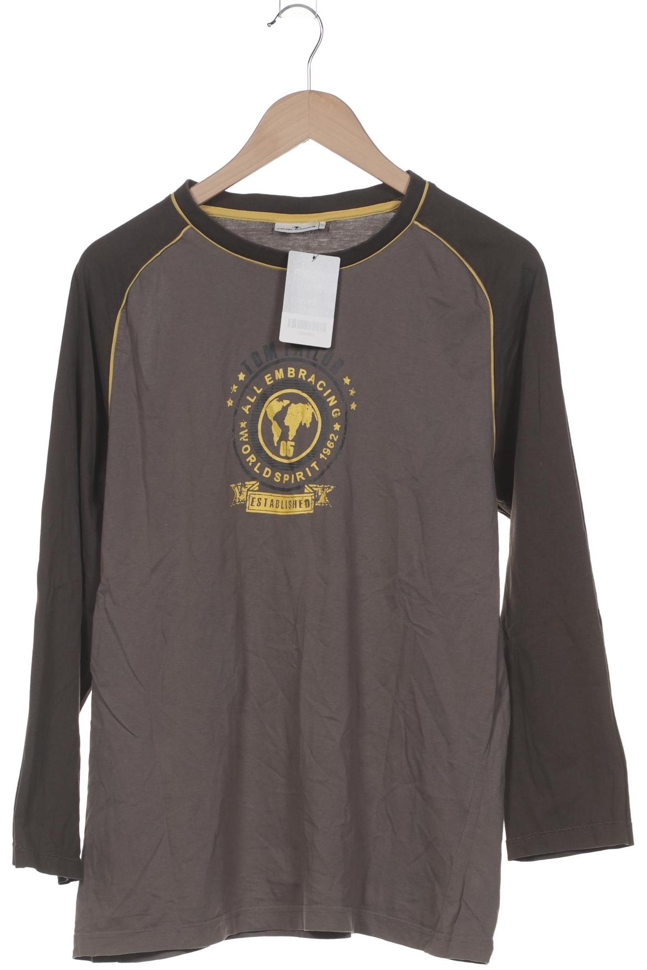 

Tom Tailor Herren Langarmshirt, grün, Gr. 54