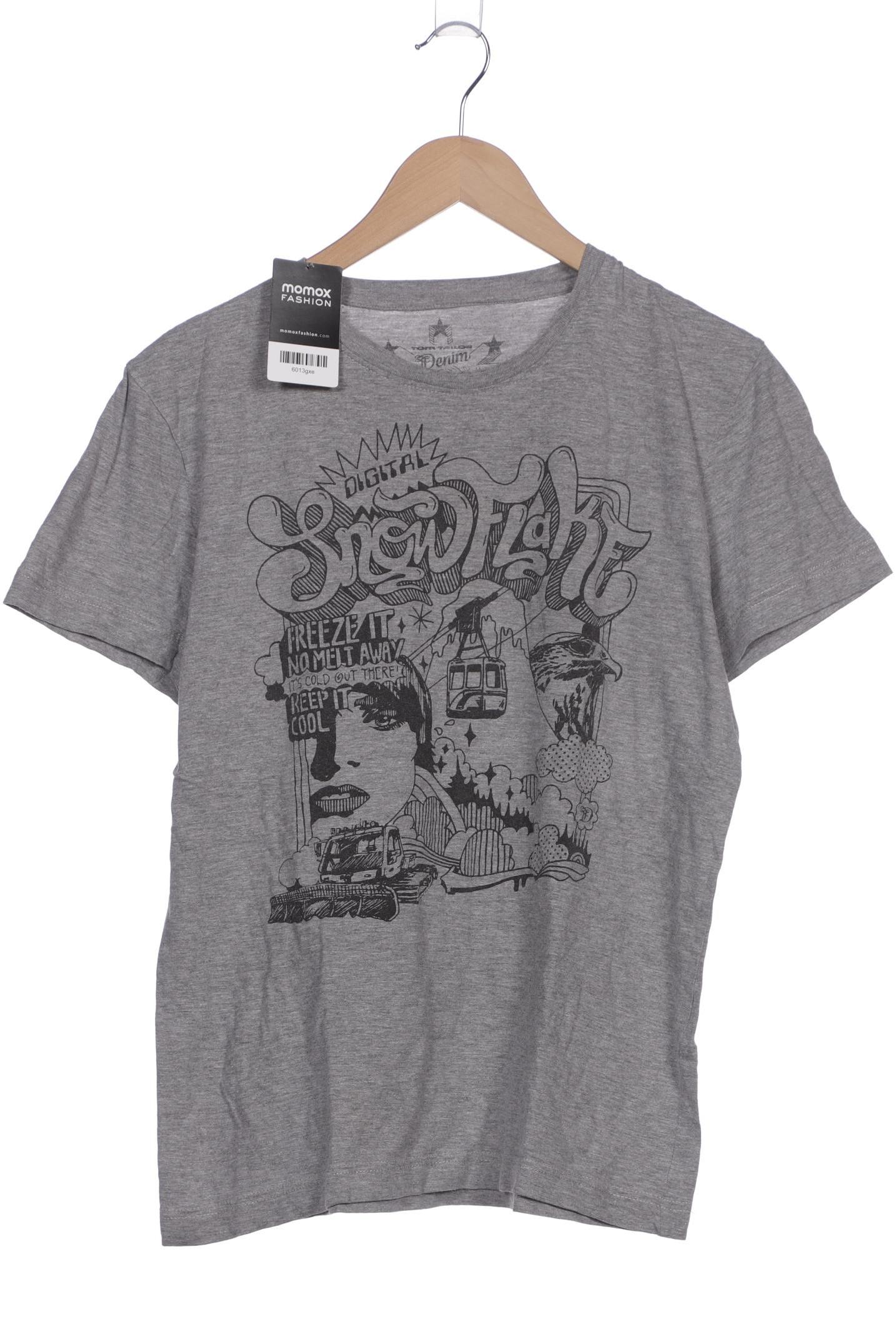 

Tom Tailor Herren T-Shirt, grau, Gr. 48