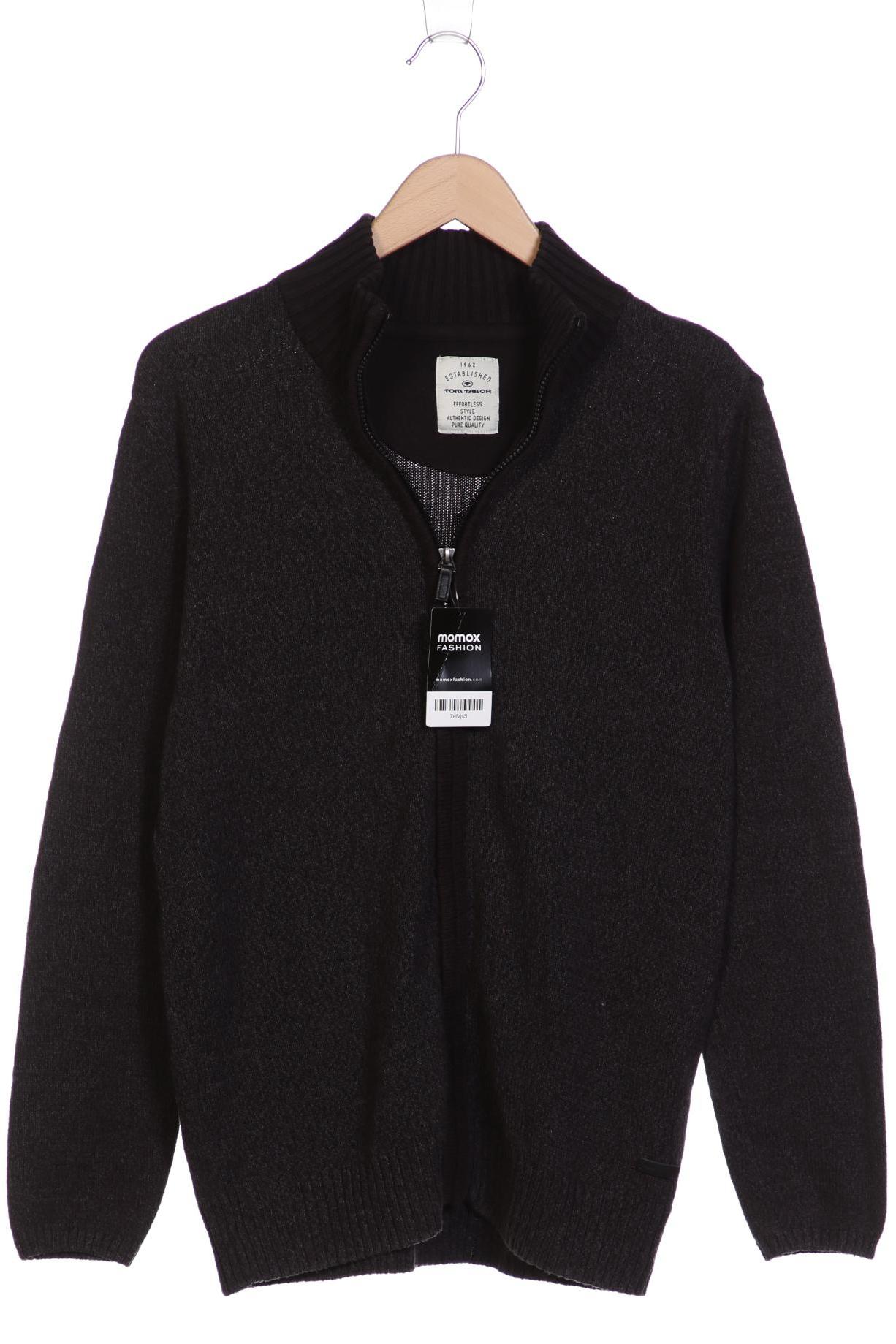 

Tom Tailor Herren Strickjacke, grau, Gr. 48