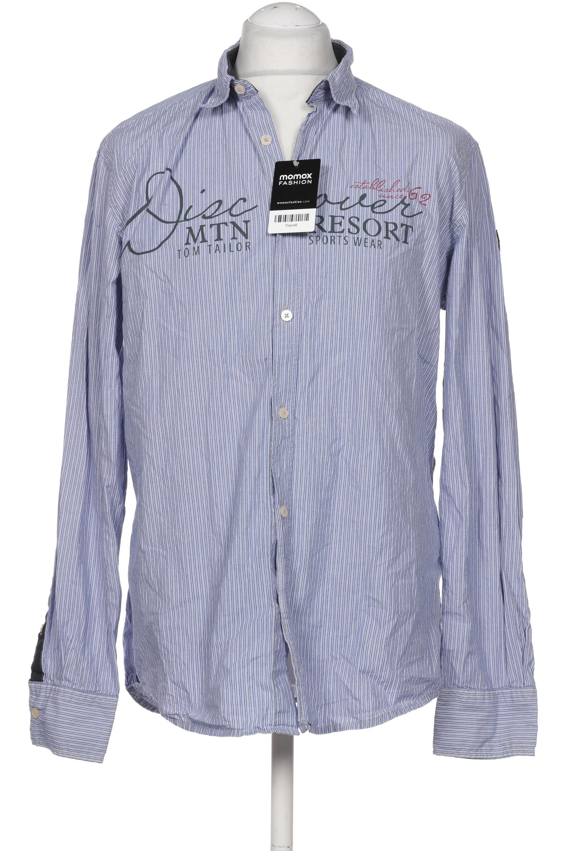 

Tom Tailor Herren Hemd, blau, Gr. 54