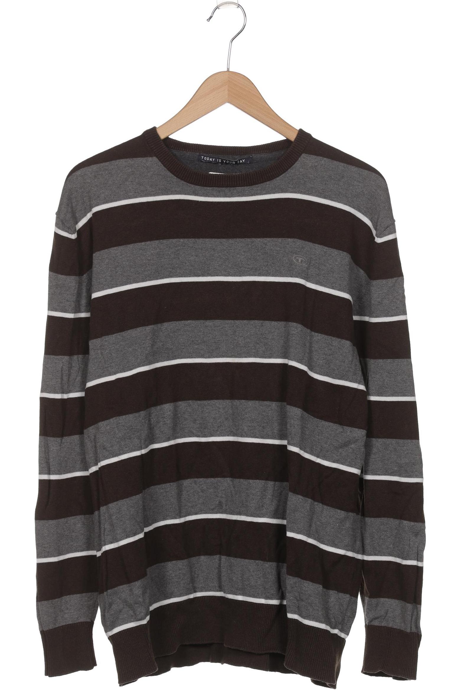 

Tom Tailor Herren Pullover, braun, Gr. 56