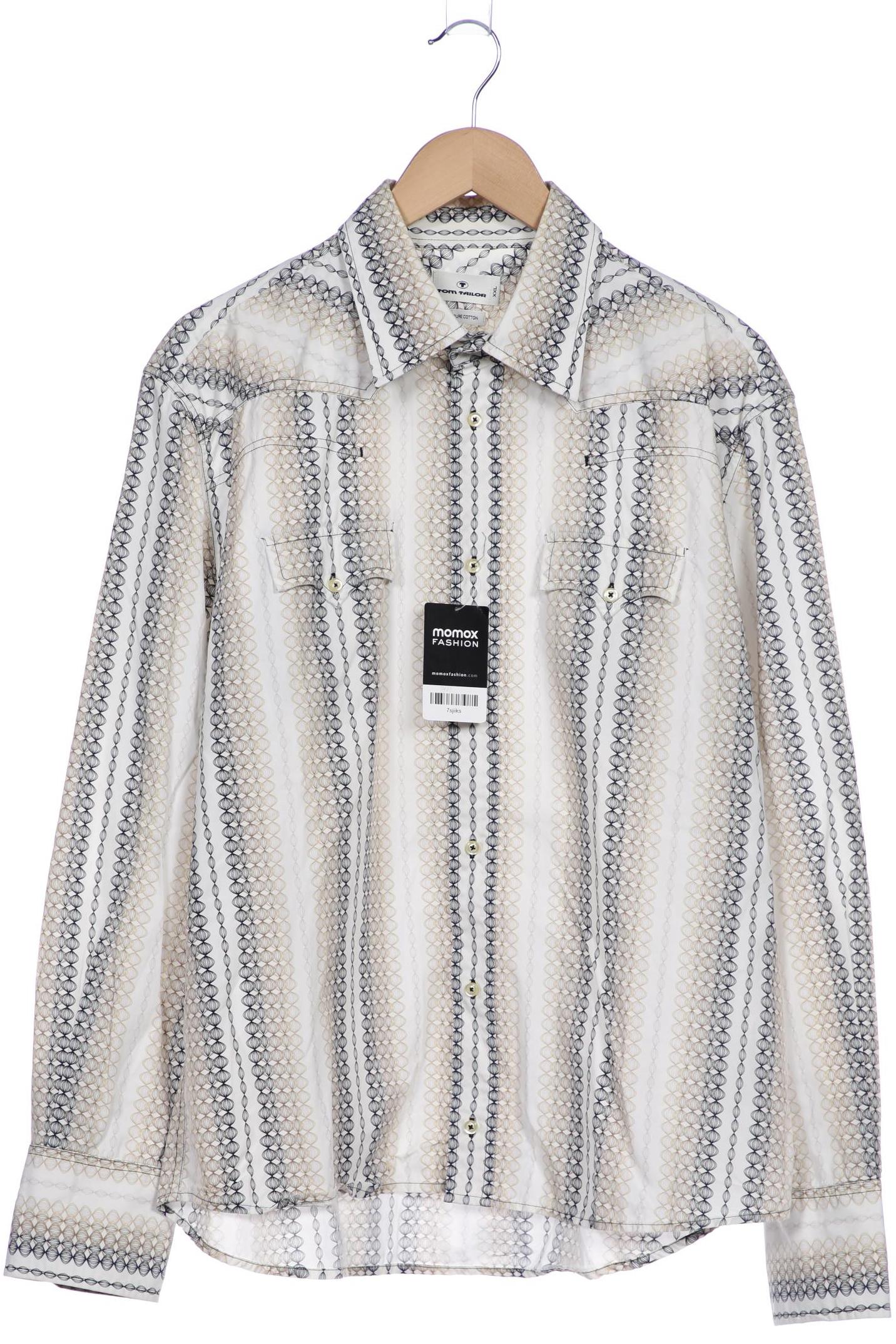 

Tom Tailor Herren Hemd, cremeweiß, Gr. 56