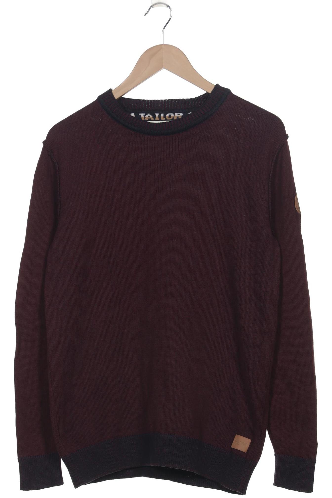 

Tom Tailor Herren Pullover, bordeaux, Gr. 48