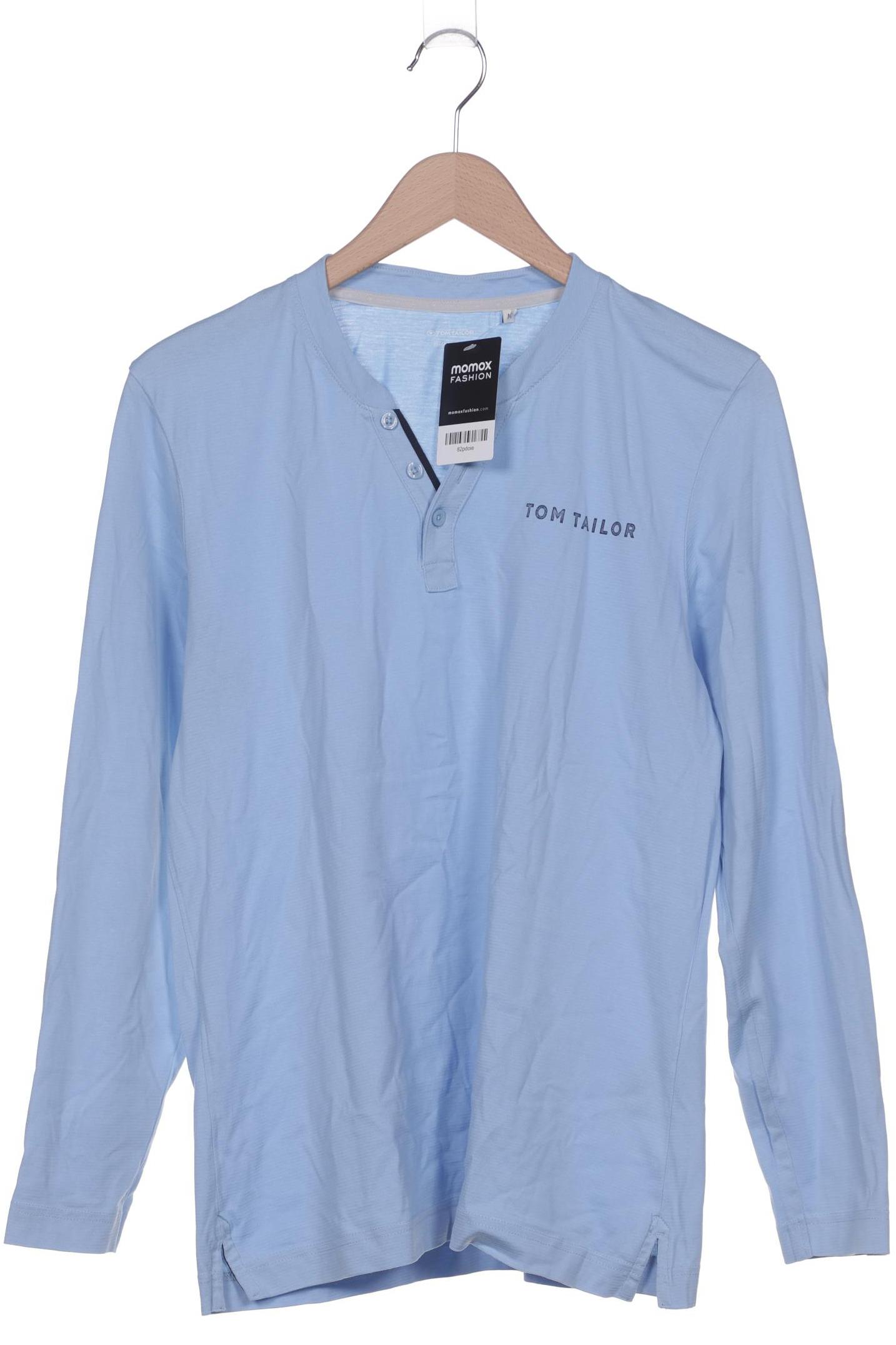 

Tom Tailor Herren Langarmshirt, hellblau, Gr. 48