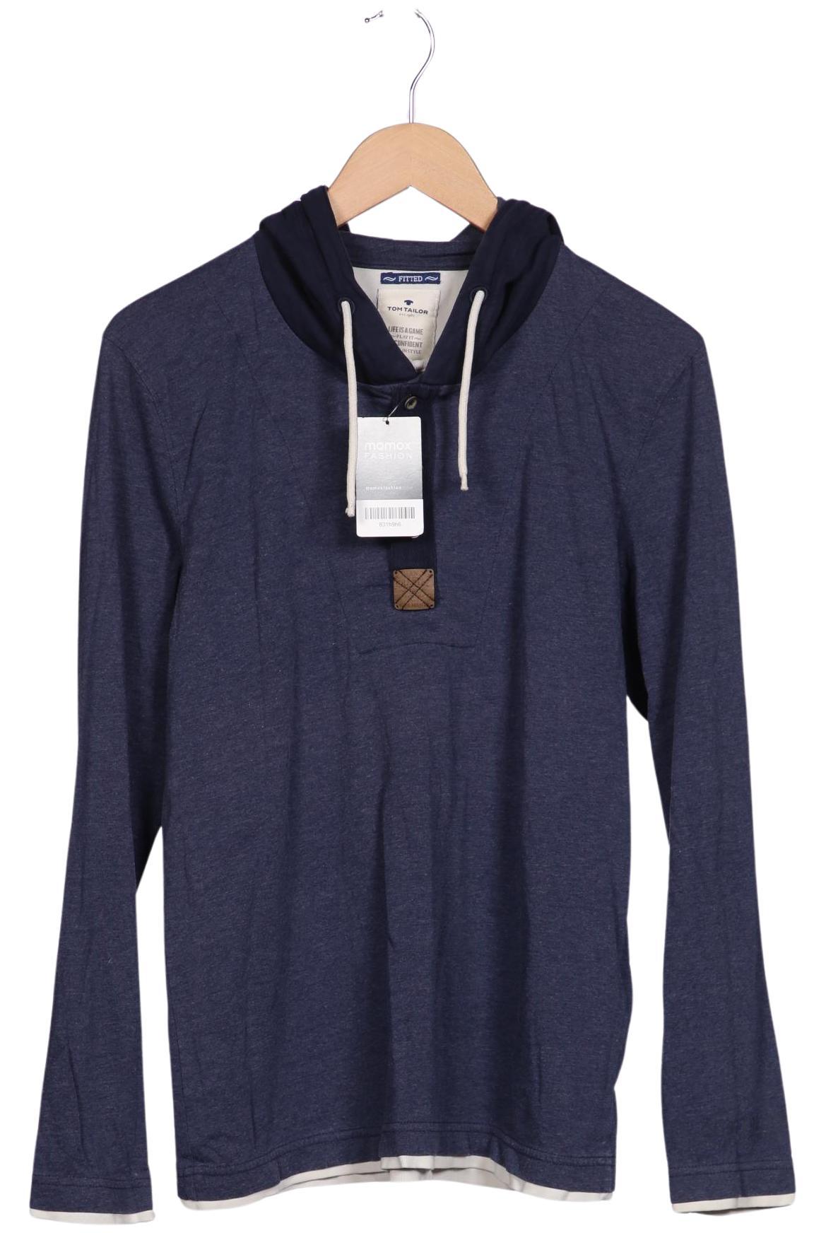 

Tom Tailor Herren Langarmshirt, marineblau, Gr. 52