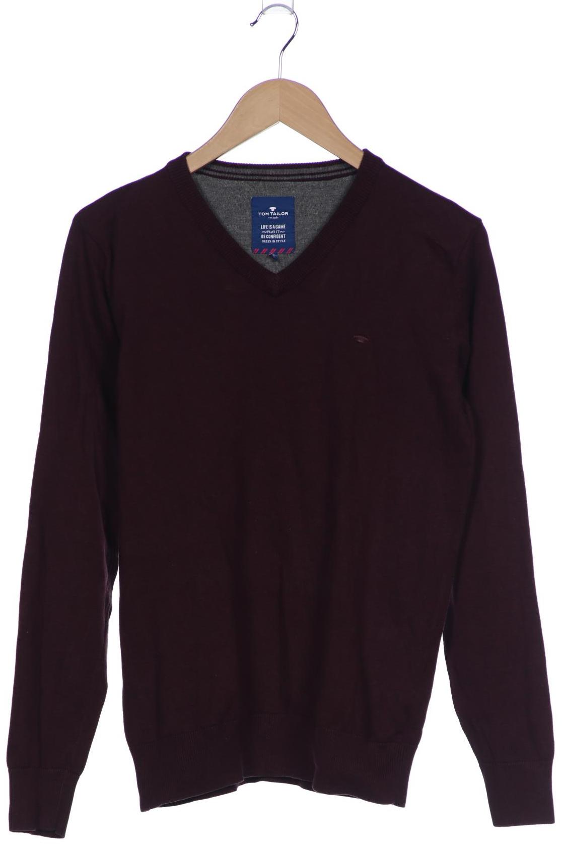 

Tom Tailor Herren Pullover, bordeaux, Gr. 48