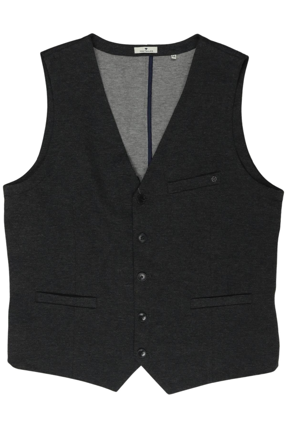 

Tom Tailor Herren Weste, grau, Gr. 54