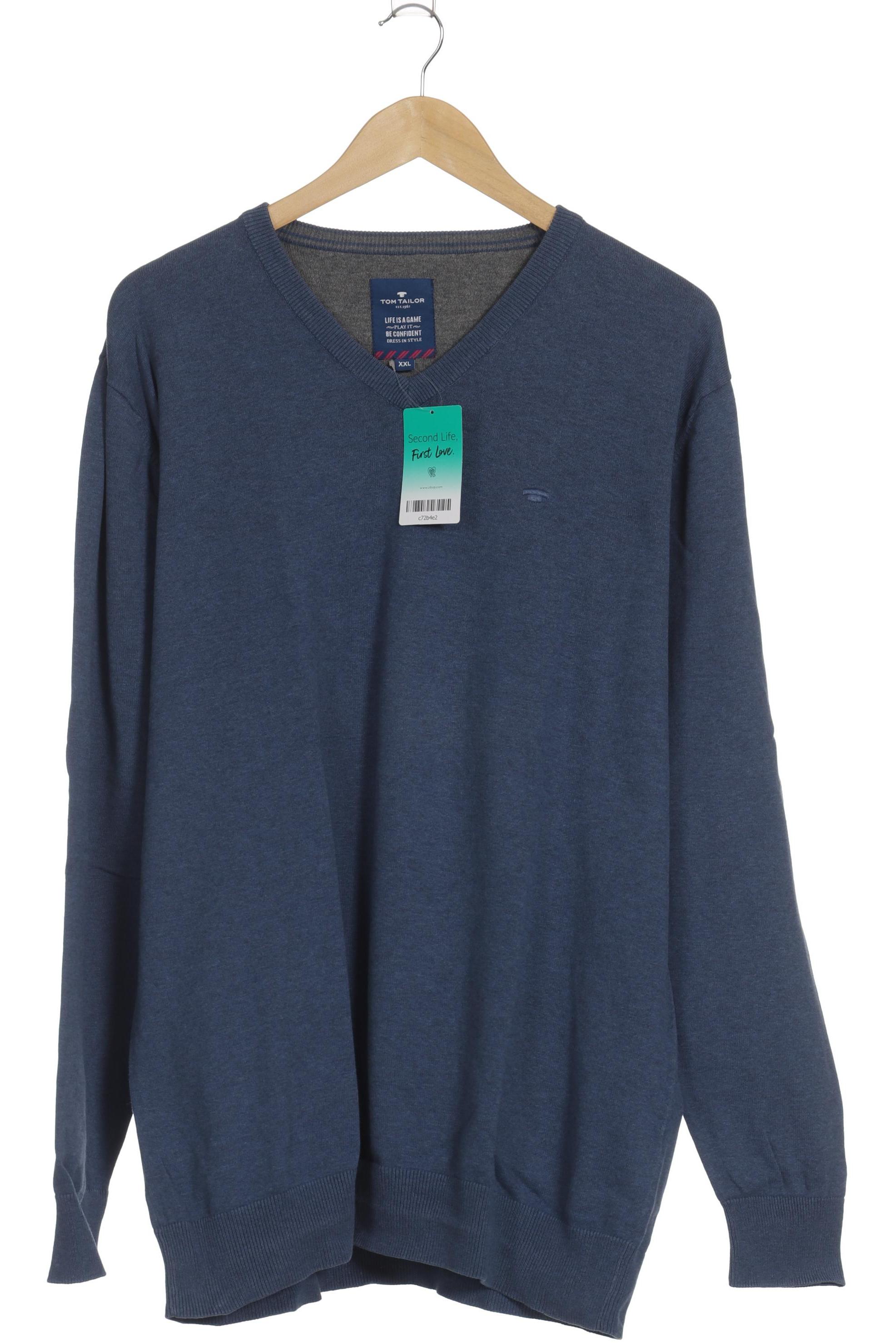 

Tom Tailor Herren Pullover, blau, Gr. 56