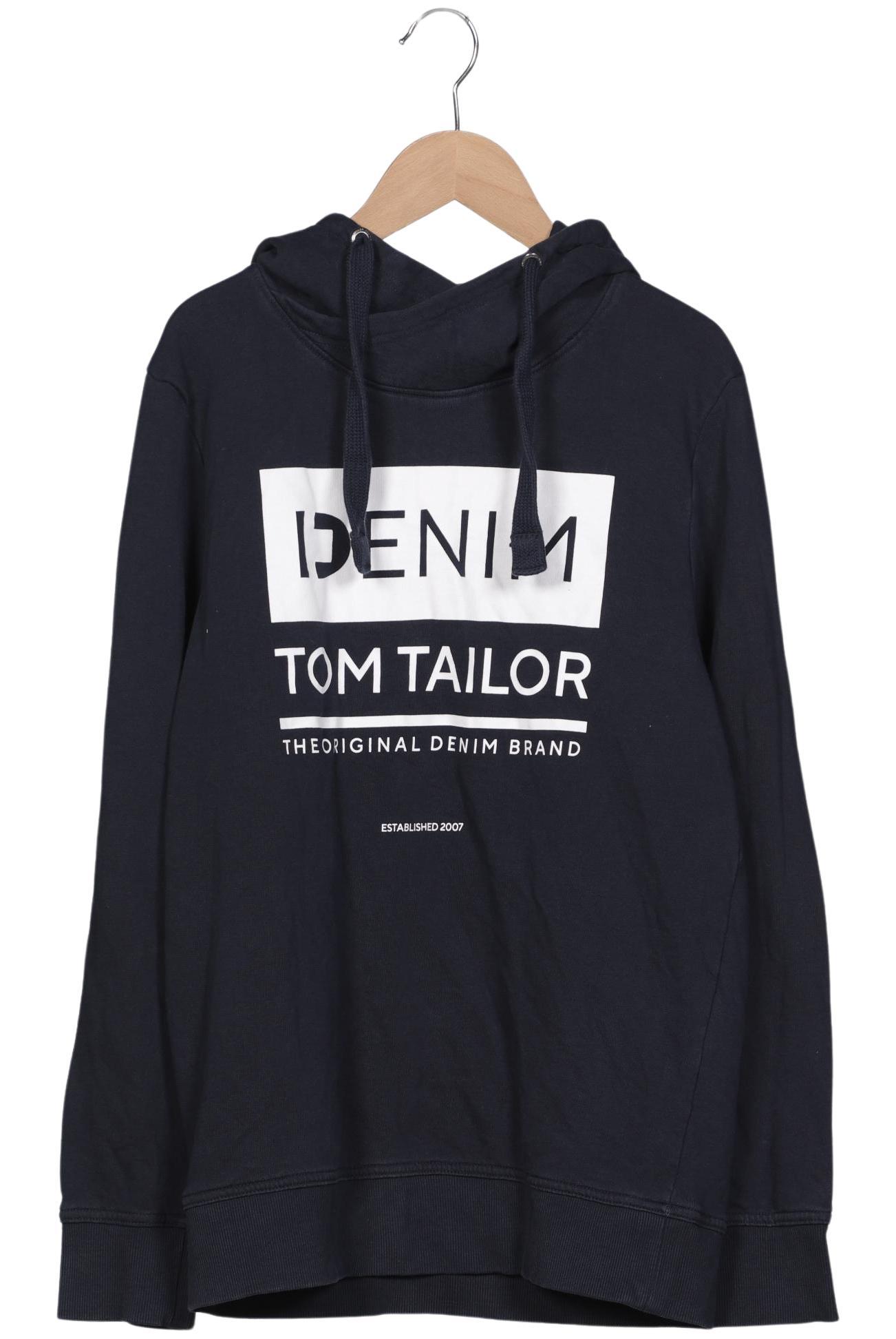 

Tom Tailor Herren Kapuzenpullover, marineblau, Gr. 52