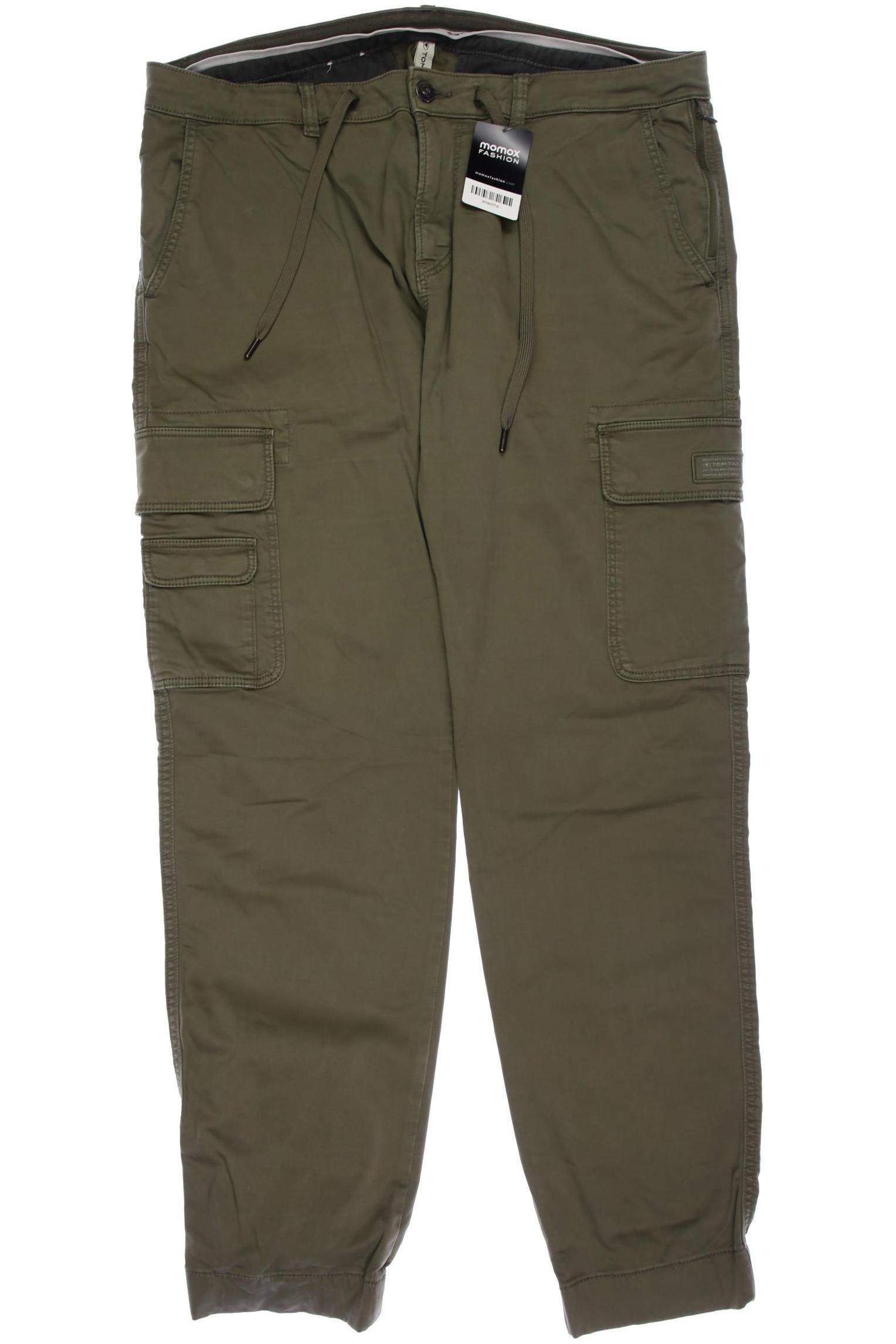 

Tom Tailor Herren Stoffhose, grün, Gr. 0