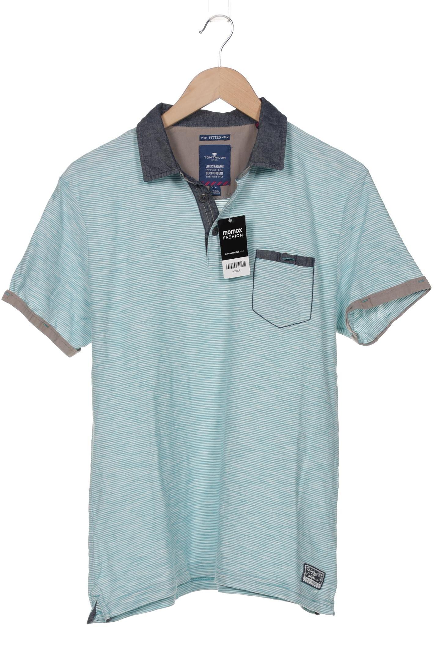 

Tom Tailor Herren Poloshirt, türkis, Gr. 52