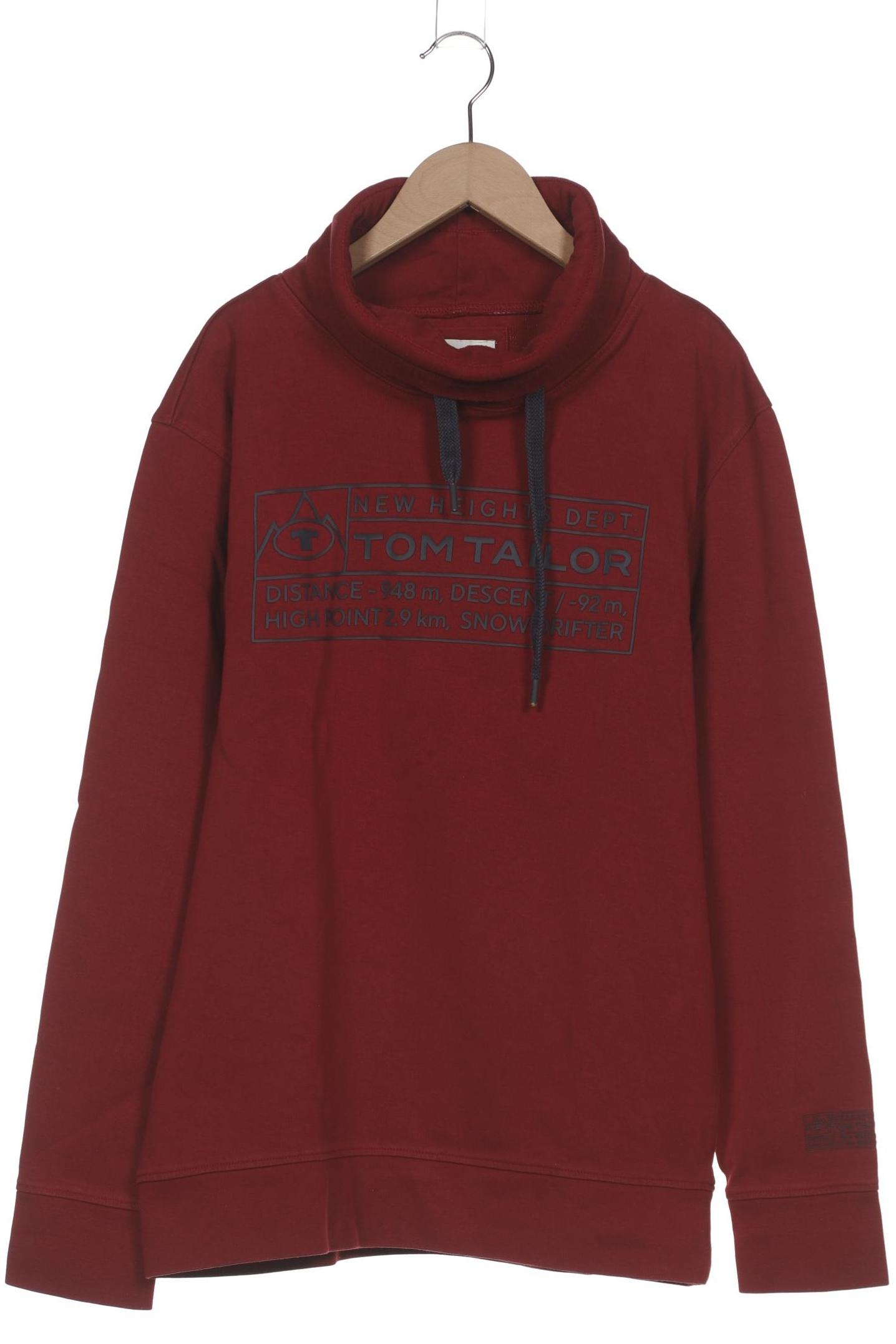 

Tom Tailor Herren Sweatshirt, rot, Gr. 52